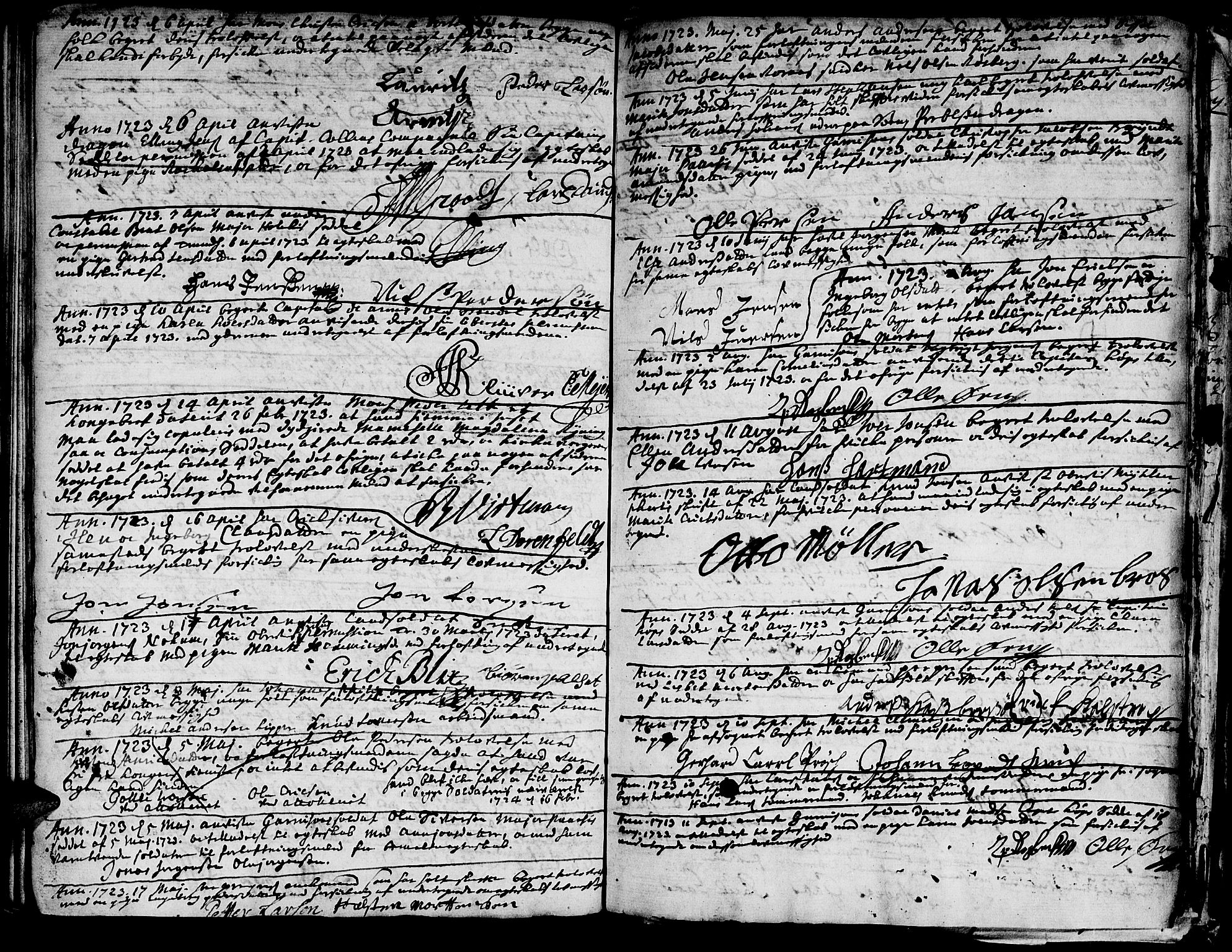 Ministerialprotokoller, klokkerbøker og fødselsregistre - Sør-Trøndelag, AV/SAT-A-1456/601/L0033: Parish register (official) no. 601A01, 1679-1728