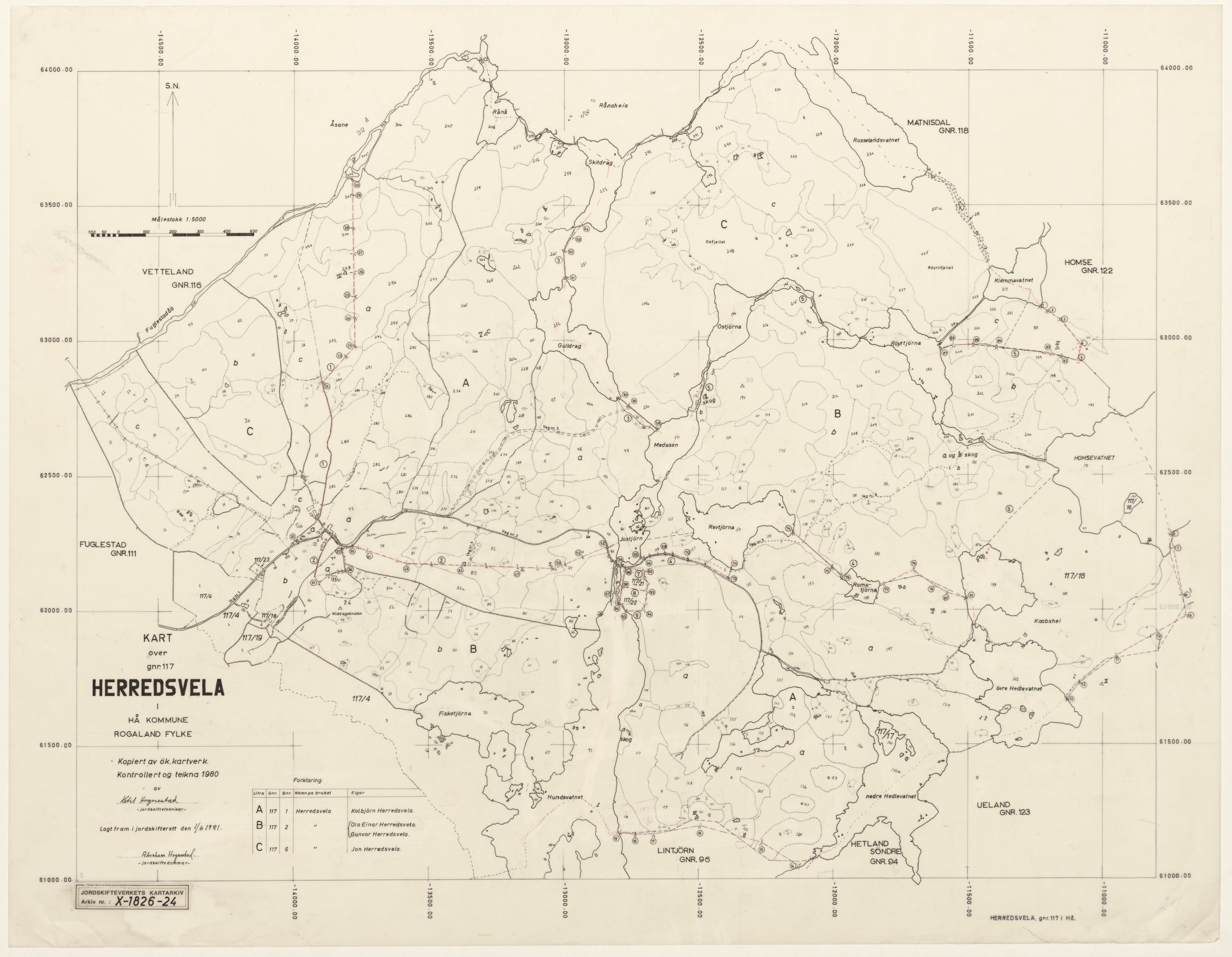 Jordskifteverkets kartarkiv, AV/RA-S-3929/T, 1859-1988, p. 2250