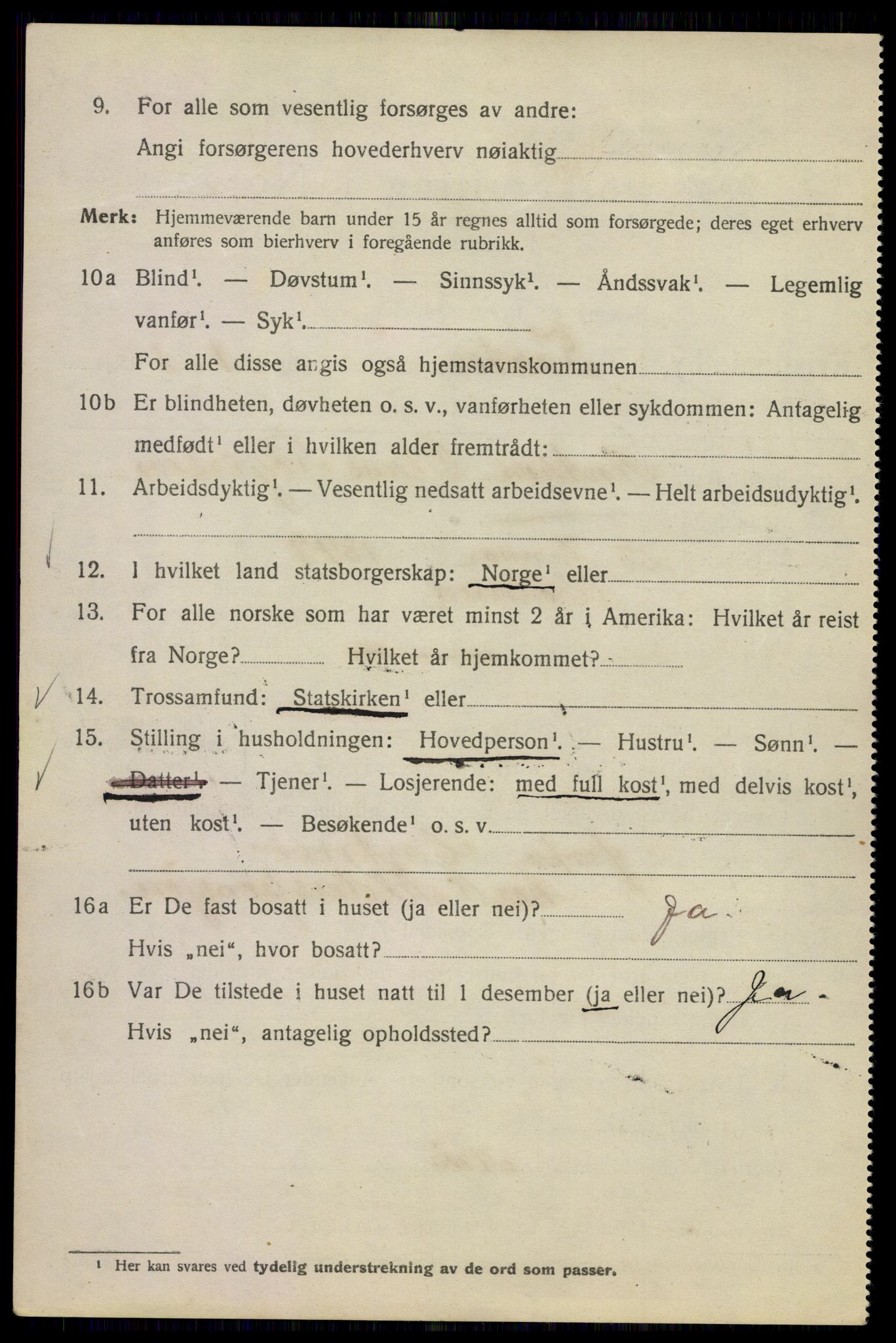 SAO, 1920 census for Kristiania, 1920, p. 564254