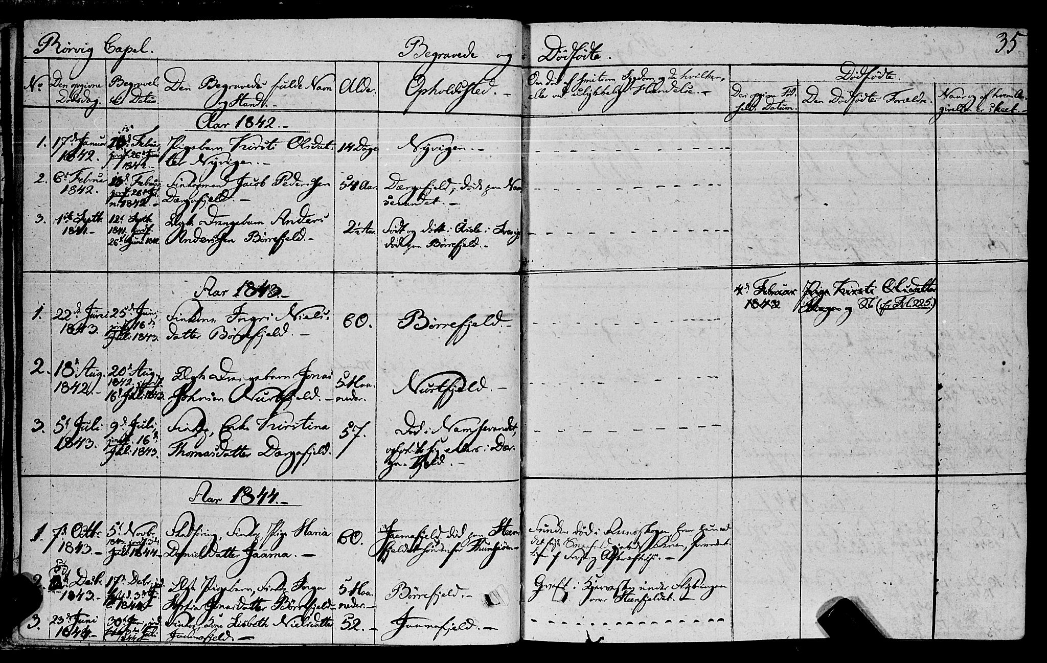 Ministerialprotokoller, klokkerbøker og fødselsregistre - Nord-Trøndelag, AV/SAT-A-1458/762/L0538: Parish register (official) no. 762A02 /1, 1833-1879, p. 35