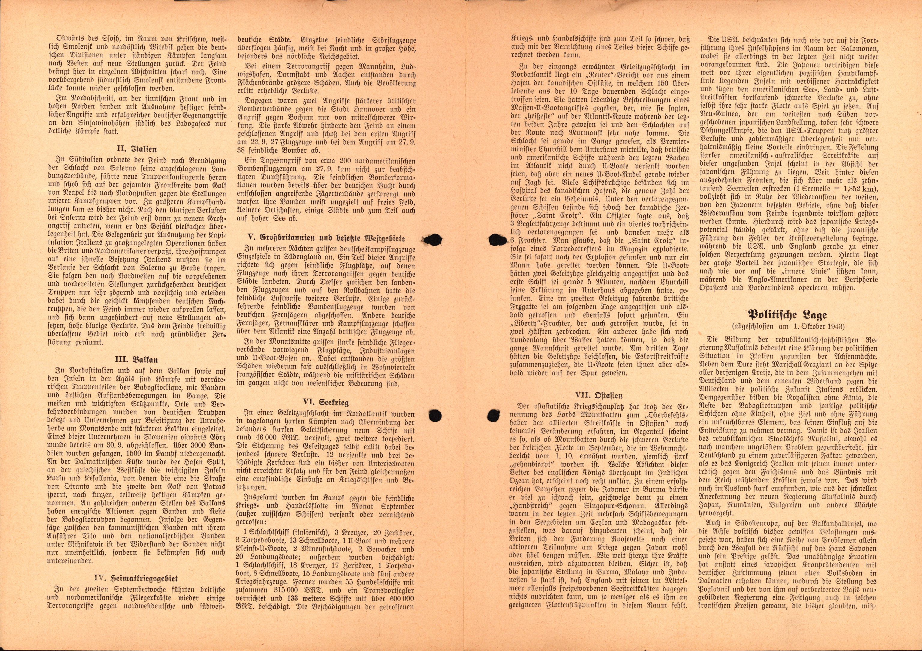 Forsvarets Overkommando. 2 kontor. Arkiv 11.4. Spredte tyske arkivsaker, AV/RA-RAFA-7031/D/Dar/Dara/L0021: Nachrichten des OKW, 1943-1945, p. 152