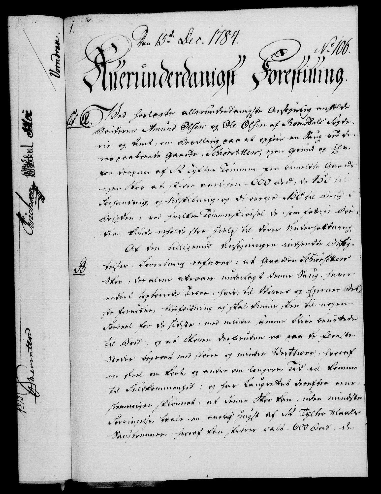 Rentekammeret, Kammerkanselliet, RA/EA-3111/G/Gf/Gfa/L0066: Norsk relasjons- og resolusjonsprotokoll (merket RK 52.66), 1784, p. 764