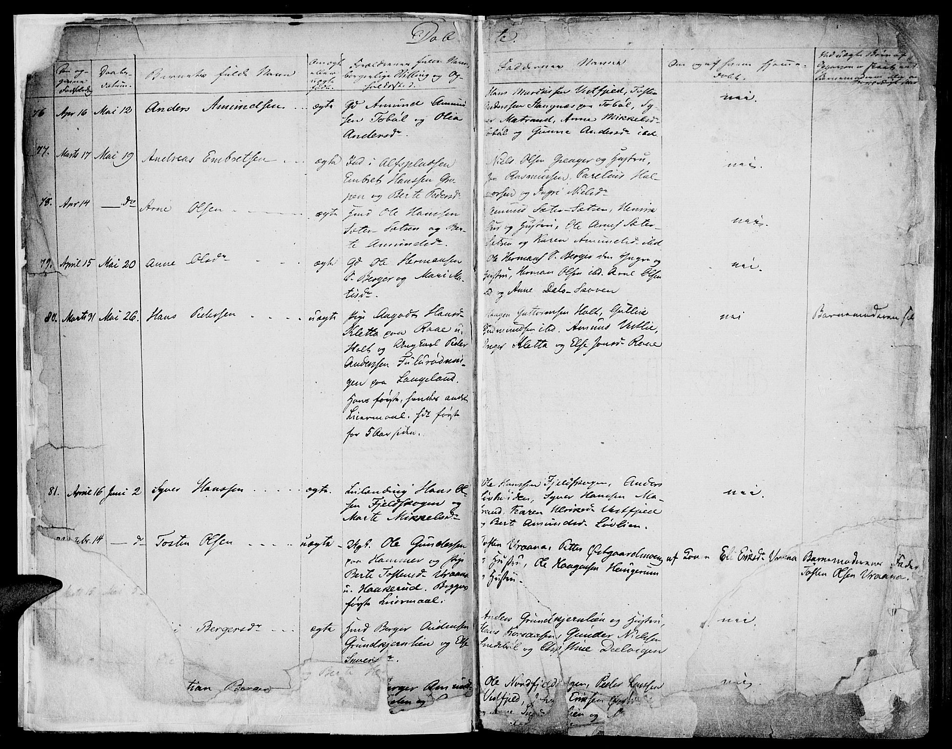 Vinger prestekontor, SAH/PREST-024/H/Ha/Haa/L0008: Parish register (official) no. 8, 1839-1847, p. 4