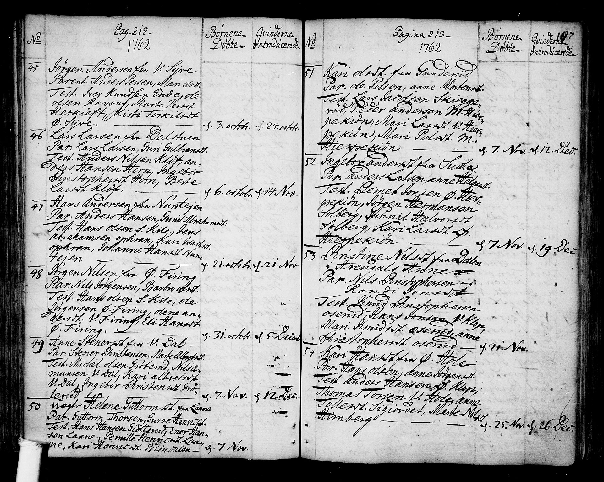 Ramnes kirkebøker, SAKO/A-314/F/Fa/L0001: Parish register (official) no. I 1, 1732-1774, p. 107