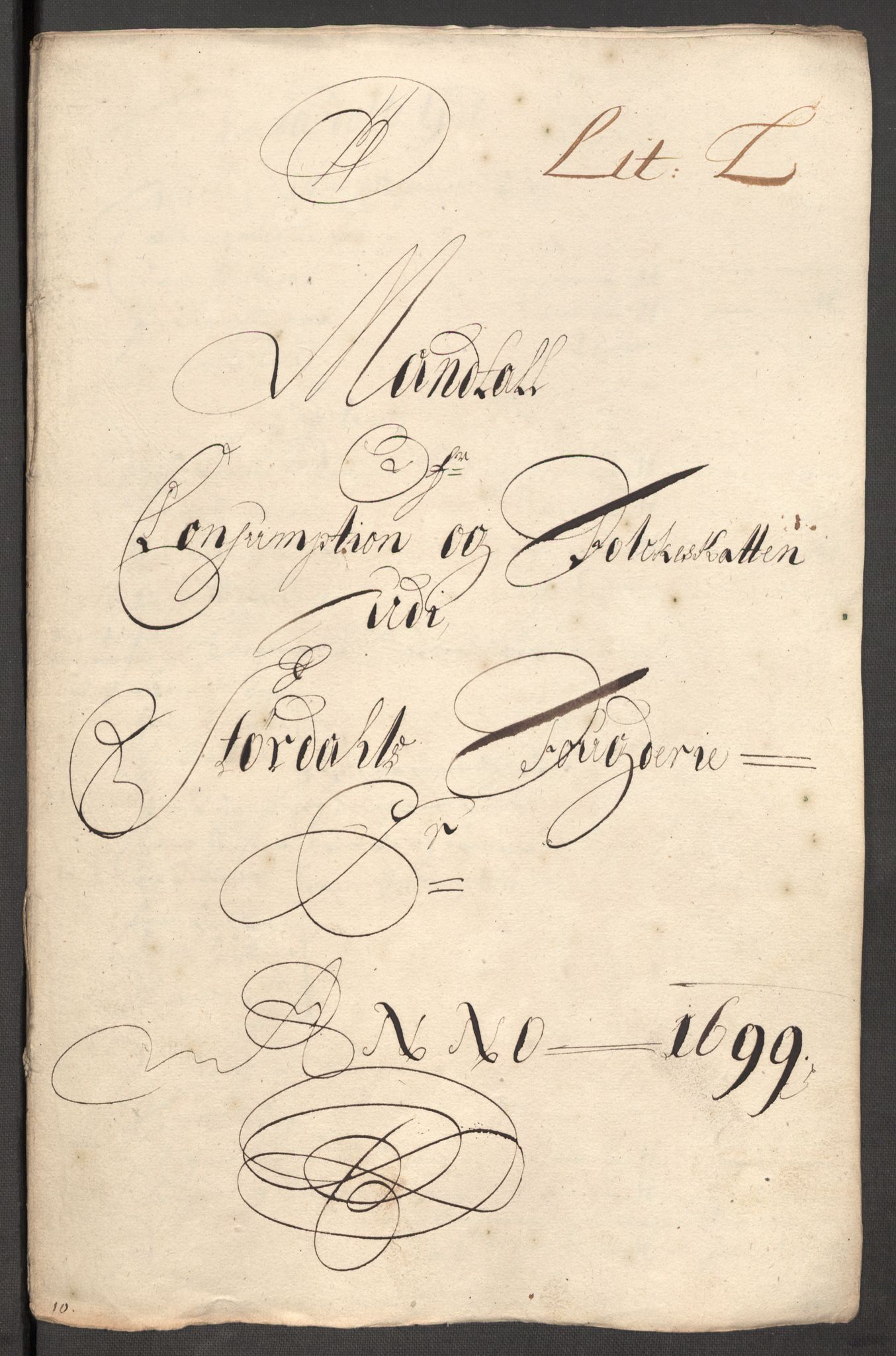 Rentekammeret inntil 1814, Reviderte regnskaper, Fogderegnskap, RA/EA-4092/R62/L4191: Fogderegnskap Stjørdal og Verdal, 1699, p. 204