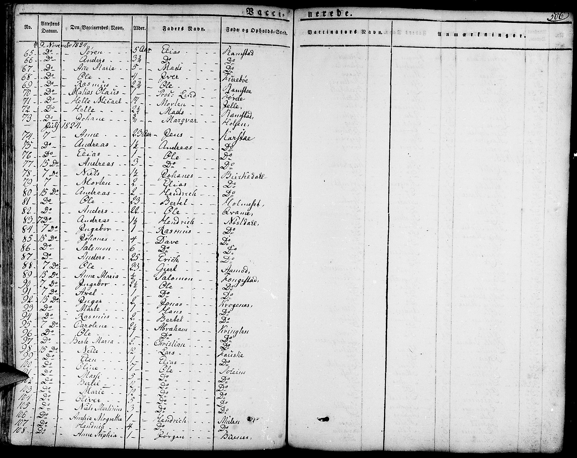 Førde sokneprestembete, SAB/A-79901/H/Haa/Haaa/L0006: Parish register (official) no. A 6, 1821-1842, p. 506