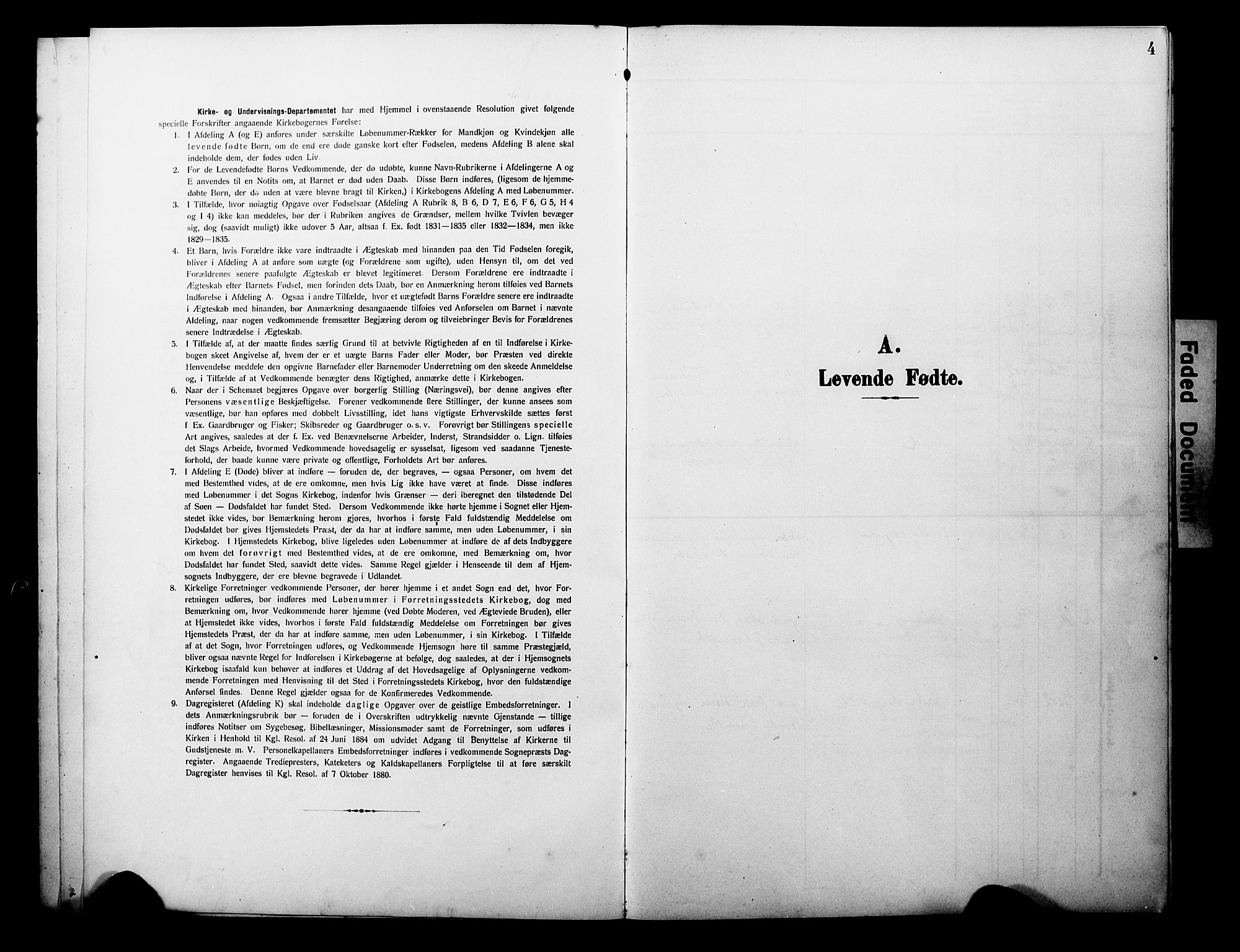 Davik sokneprestembete, SAB/A-79701/H/Hab/Habb/L0001: Parish register (copy) no. B 1, 1903-1928, p. 4