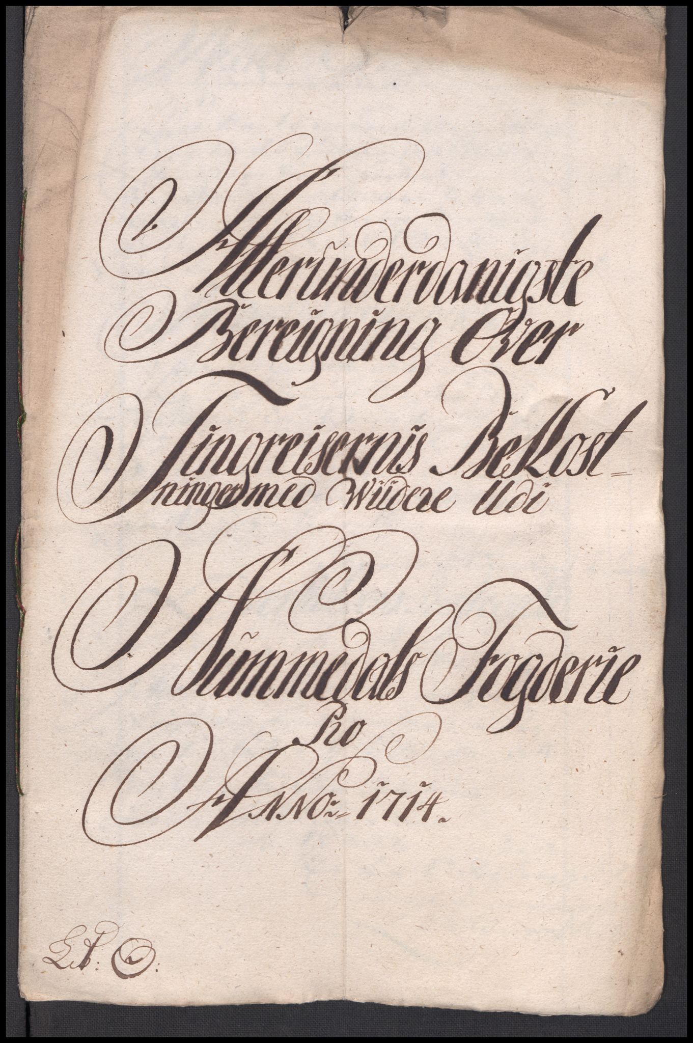 Rentekammeret inntil 1814, Reviderte regnskaper, Fogderegnskap, RA/EA-4092/R64/L4435: Fogderegnskap Namdal, 1714, p. 238