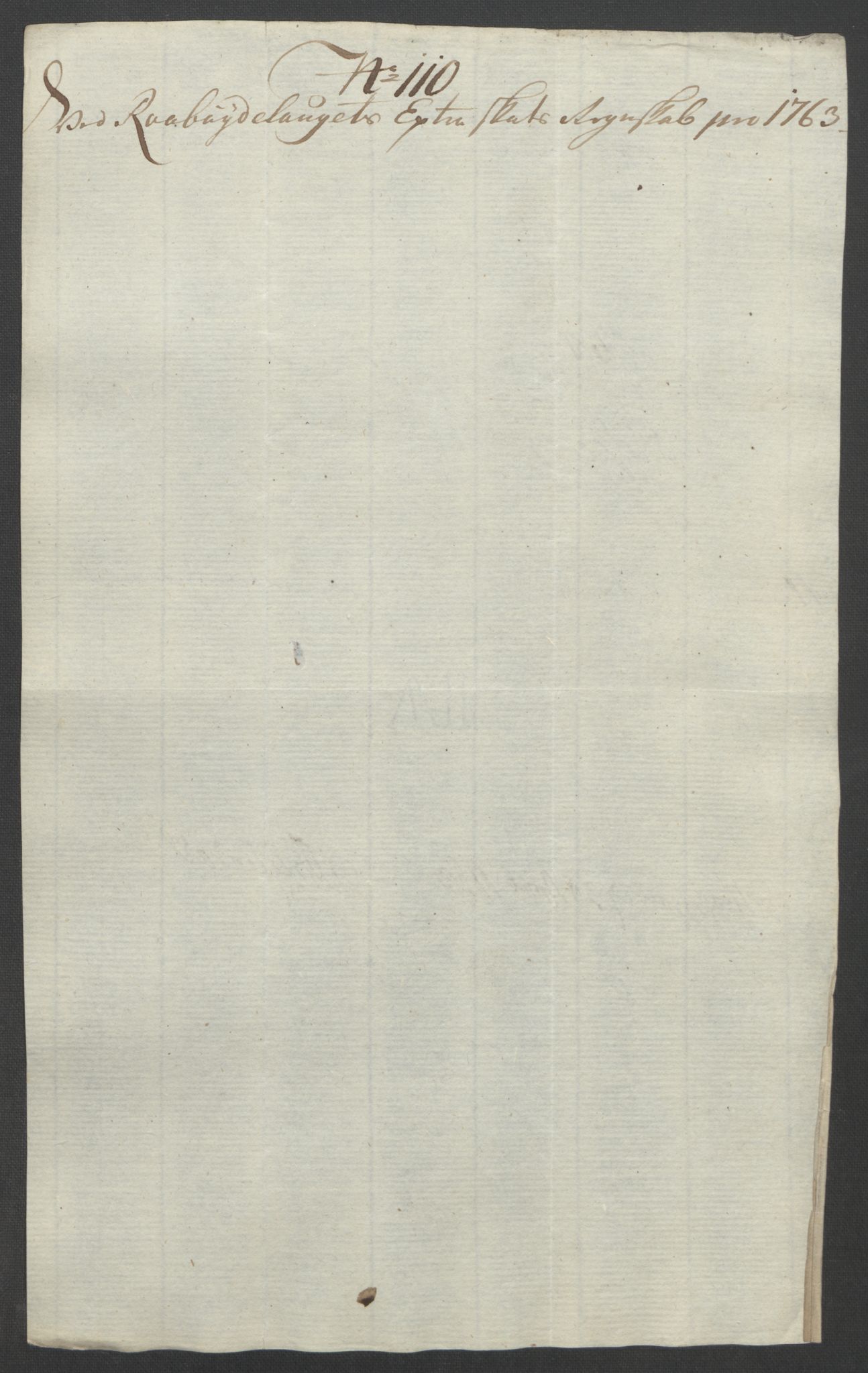 Rentekammeret inntil 1814, Reviderte regnskaper, Fogderegnskap, AV/RA-EA-4092/R40/L2517: Ekstraskatten Råbyggelag, 1762-1763, p. 537