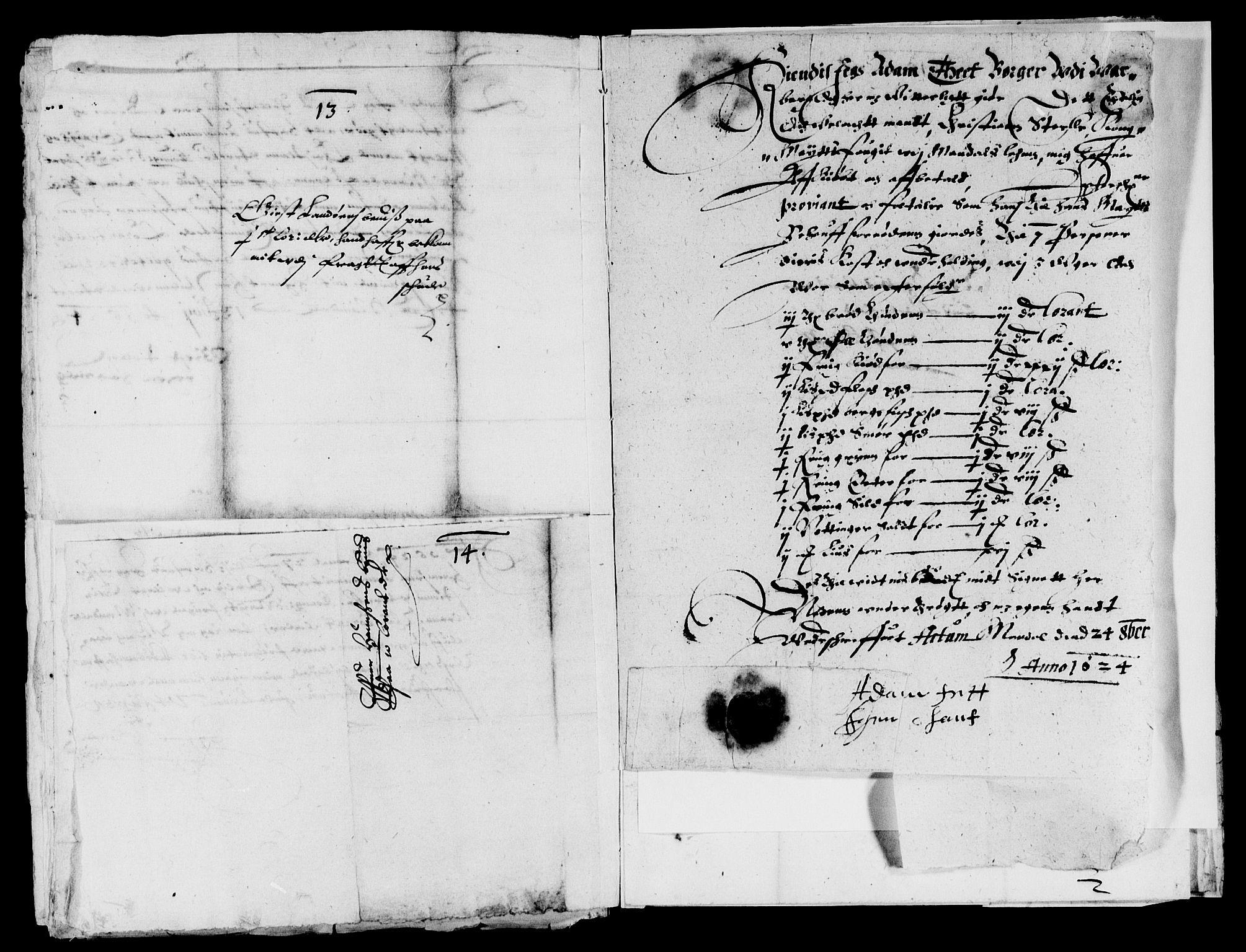 Rentekammeret inntil 1814, Reviderte regnskaper, Lensregnskaper, AV/RA-EA-5023/R/Rb/Rbq/L0015: Nedenes len. Mandals len. Råbyggelag., 1624-1626