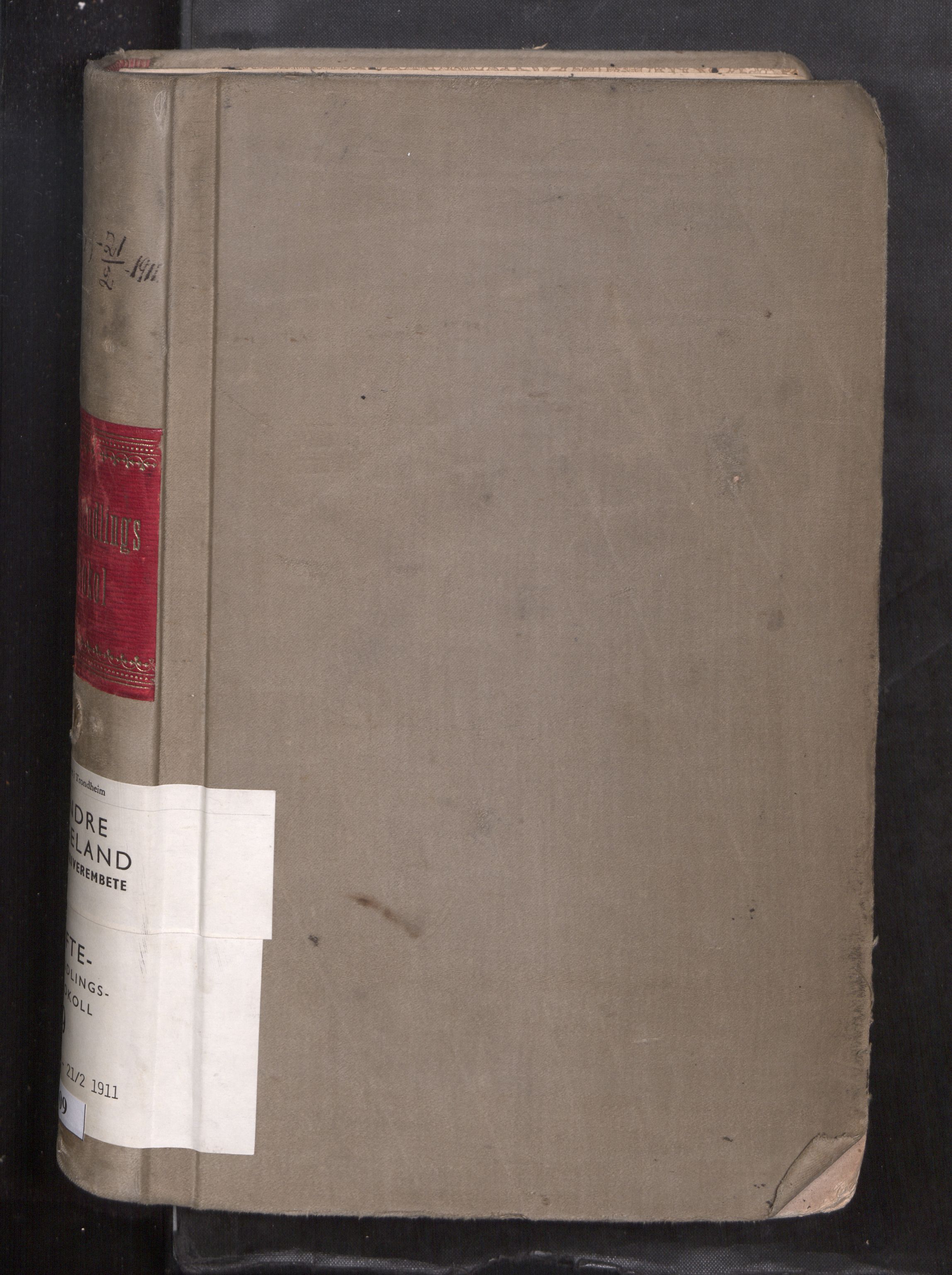 Søndre Helgeland sorenskriveri, AV/SAT-A-4575/1/3/3B/L0009: Skiftebehandlingsprotokoll, 1909-1911
