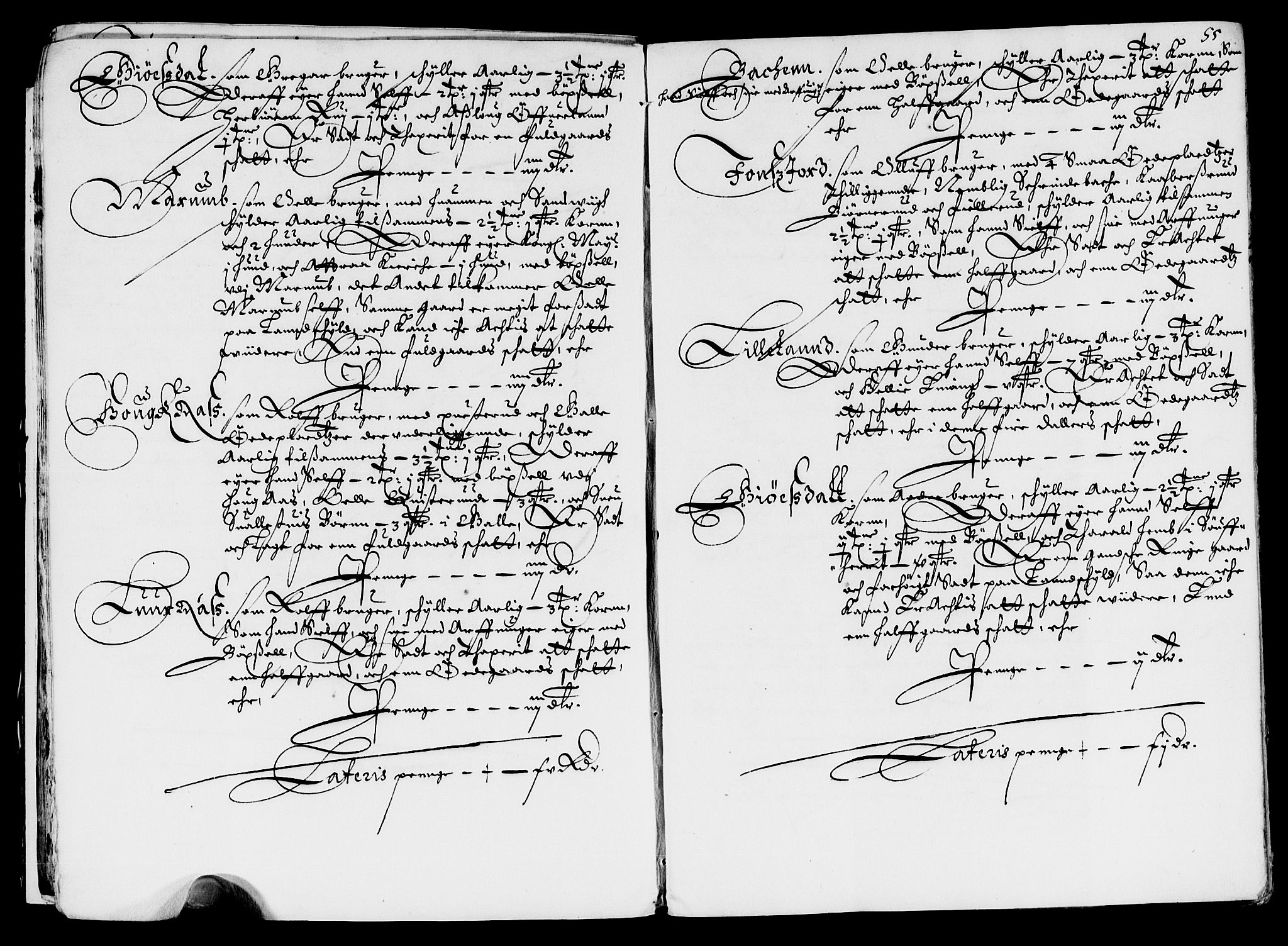 Rentekammeret inntil 1814, Reviderte regnskaper, Lensregnskaper, AV/RA-EA-5023/R/Rb/Rbp/L0038: Bratsberg len, 1651-1653