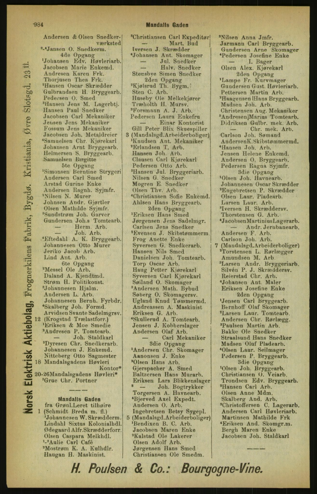 Kristiania/Oslo adressebok, PUBL/-, 1900, p. 984