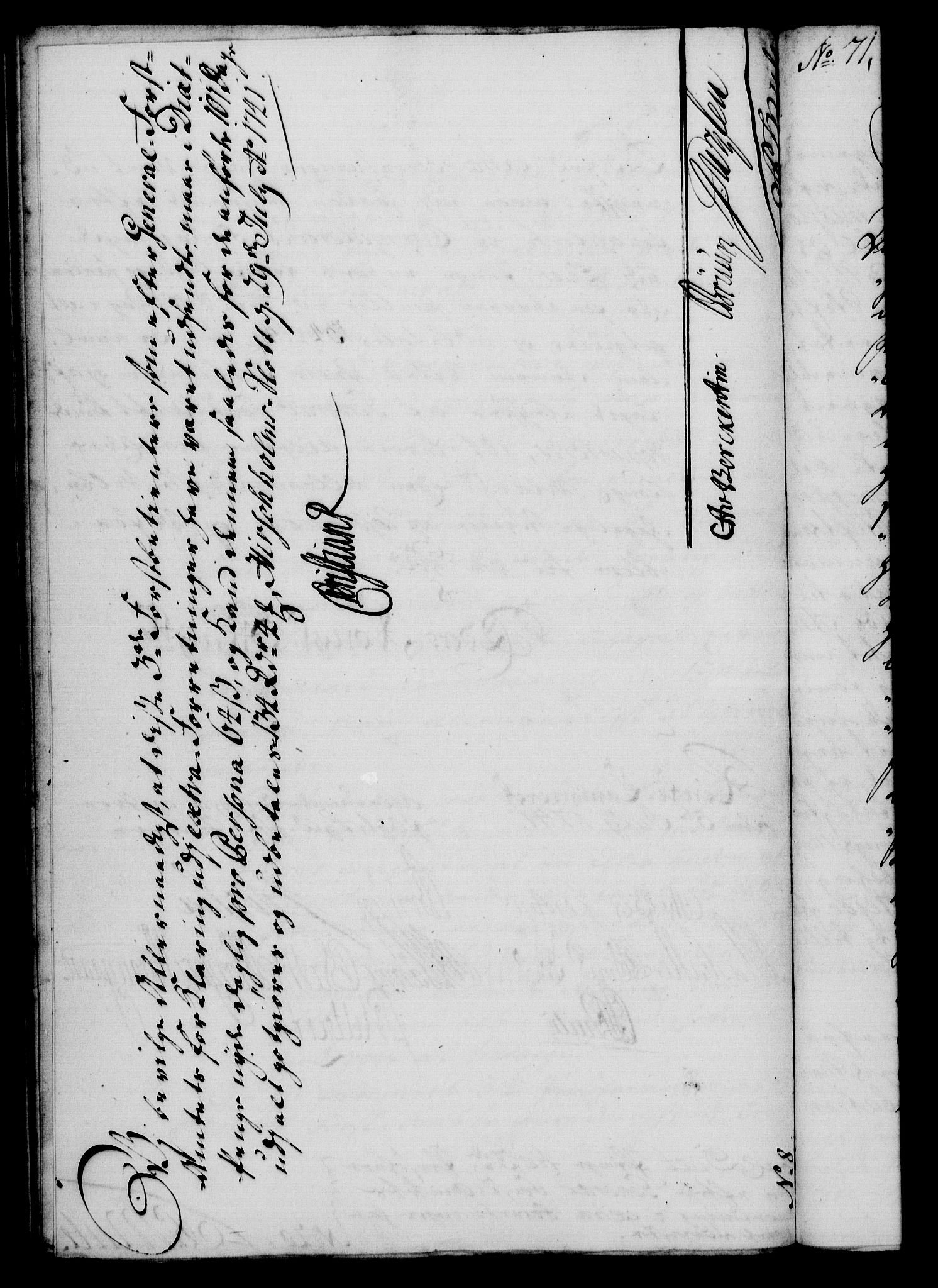 Rentekammeret, Kammerkanselliet, RA/EA-3111/G/Gf/Gfa/L0024: Norsk relasjons- og resolusjonsprotokoll (merket RK 52.24), 1741, p. 430