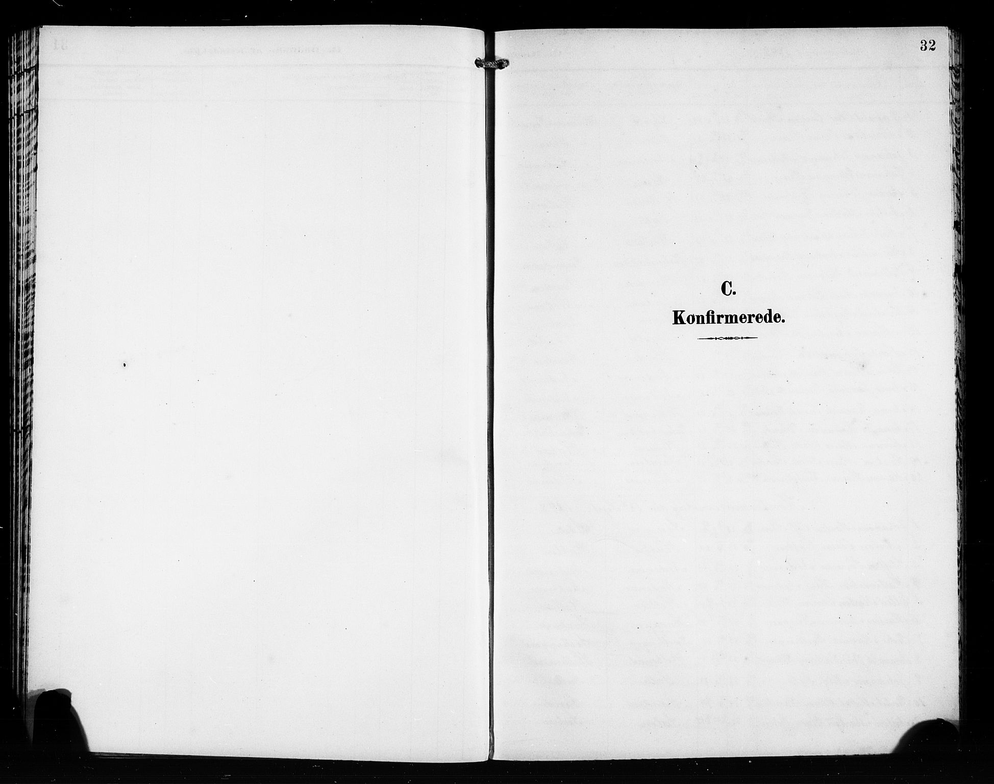 Manger sokneprestembete, SAB/A-76801/H/Hab: Parish register (copy) no. C 1, 1897-1908, p. 32
