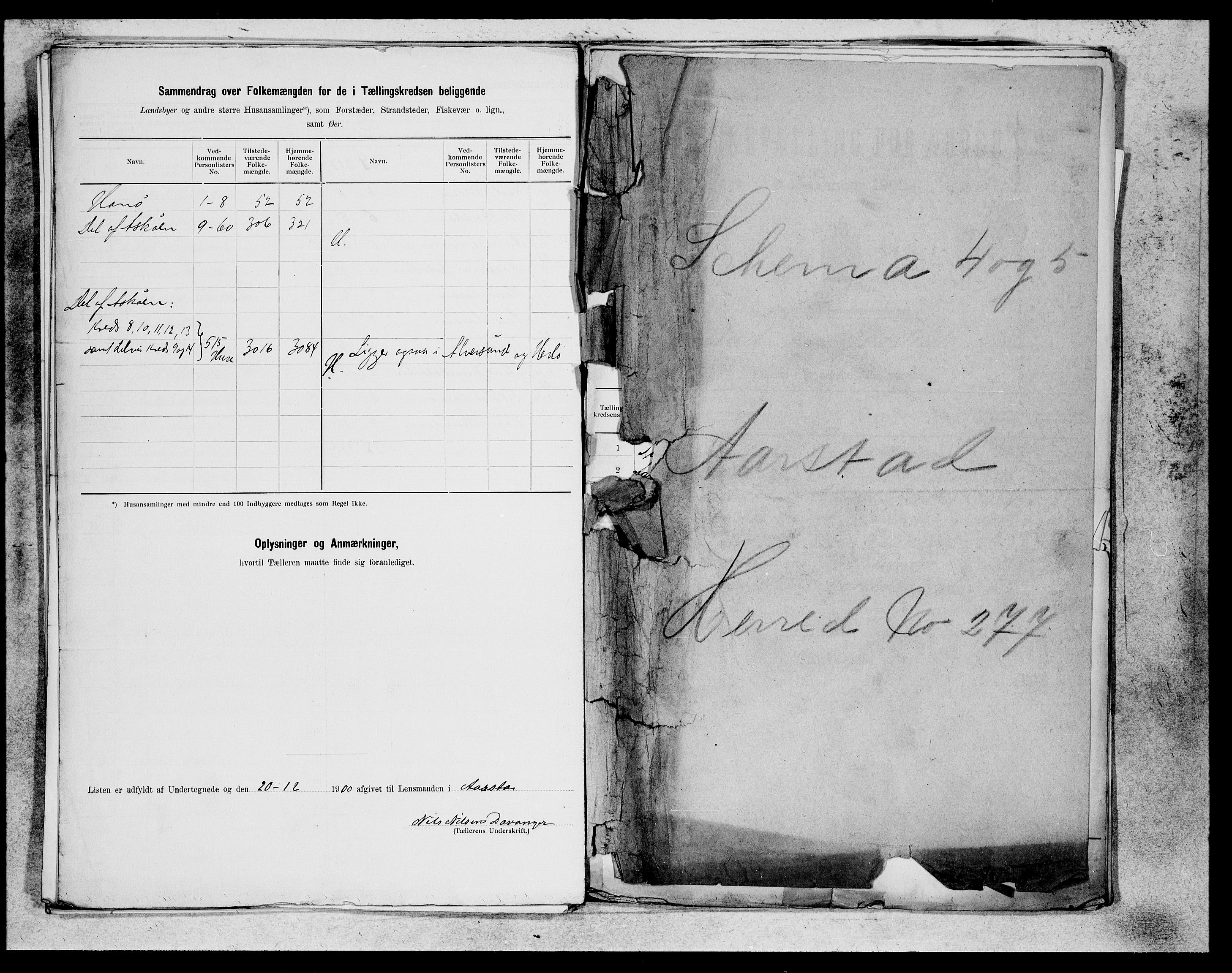 SAB, 1900 census for Askøy, 1900, p. 29