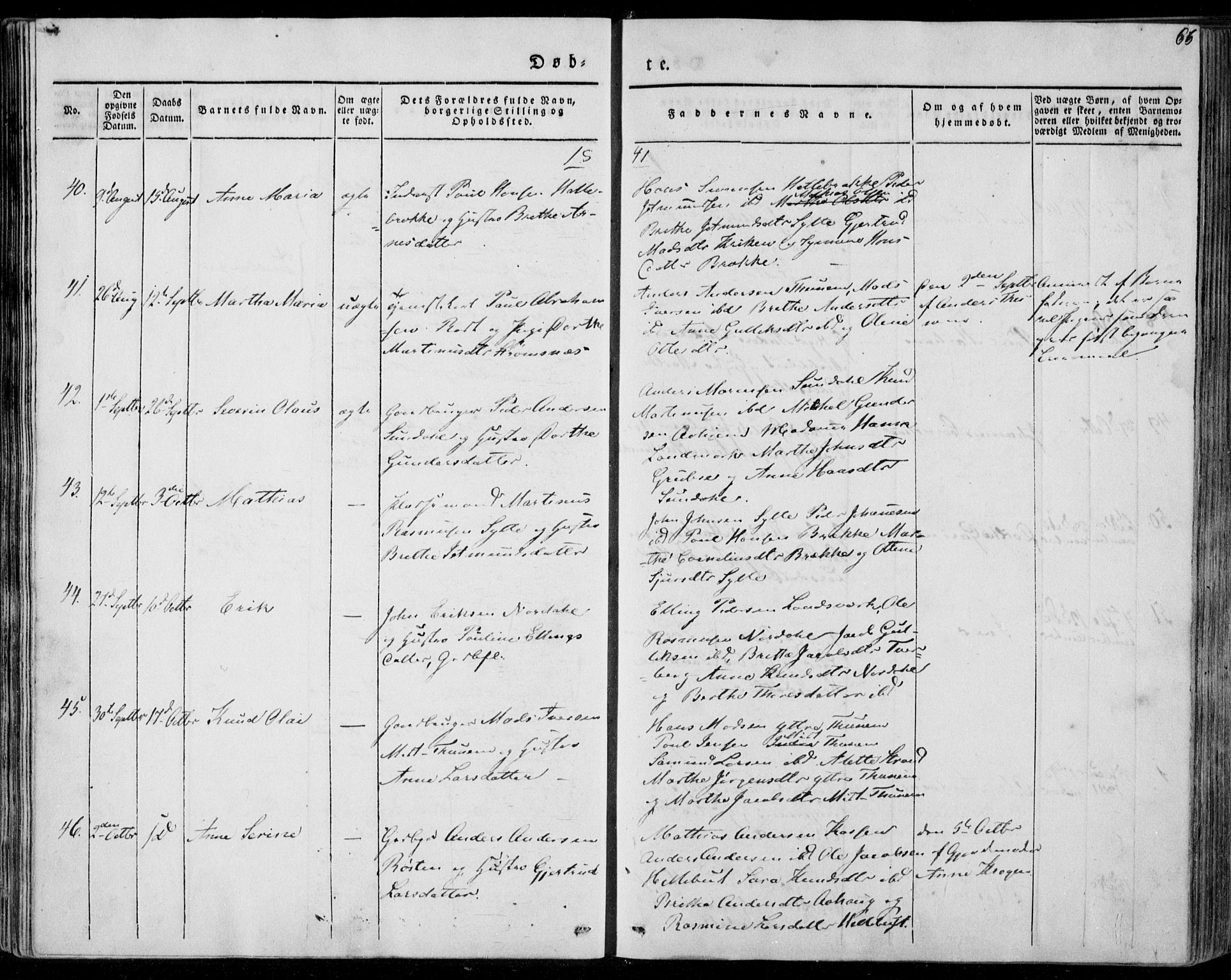 Ministerialprotokoller, klokkerbøker og fødselsregistre - Møre og Romsdal, AV/SAT-A-1454/501/L0005: Parish register (official) no. 501A05, 1831-1844, p. 66