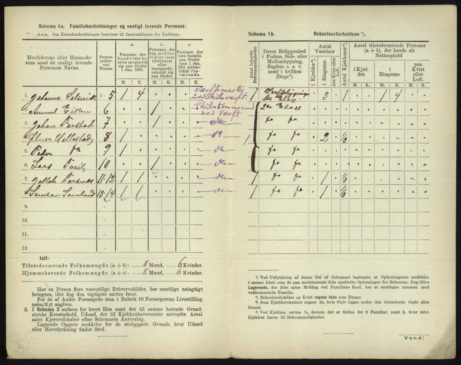 RA, 1891 census for 1804 Bodø, 1891, p. 120