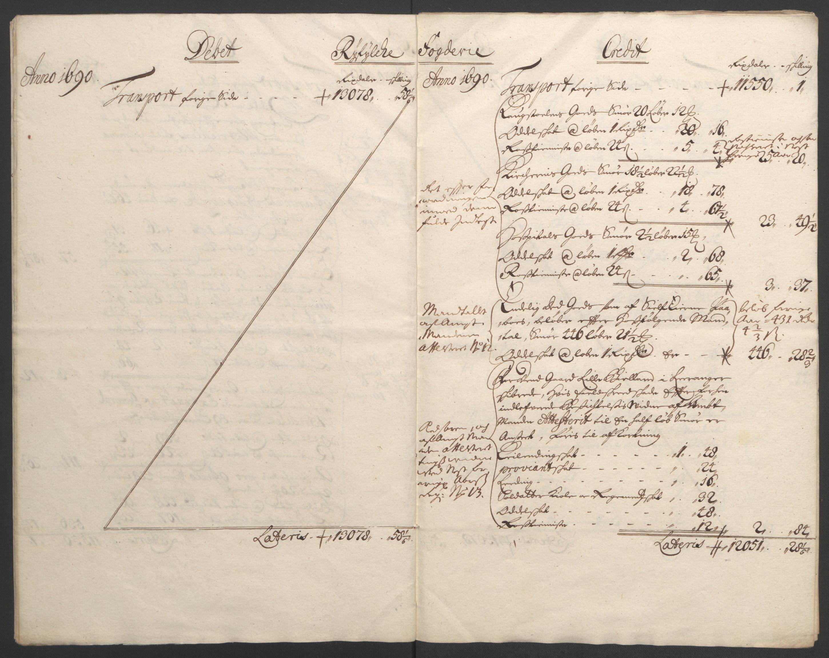 Rentekammeret inntil 1814, Reviderte regnskaper, Fogderegnskap, AV/RA-EA-4092/R47/L2856: Fogderegnskap Ryfylke, 1689-1693, p. 157