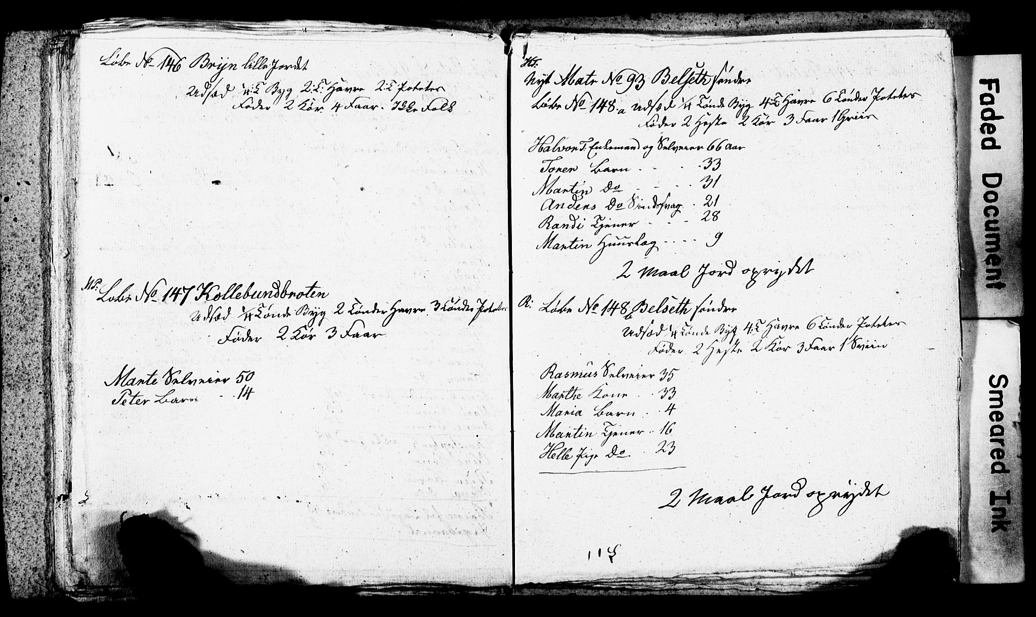 SAO, Census 1845 for Asker, 1845, p. 141