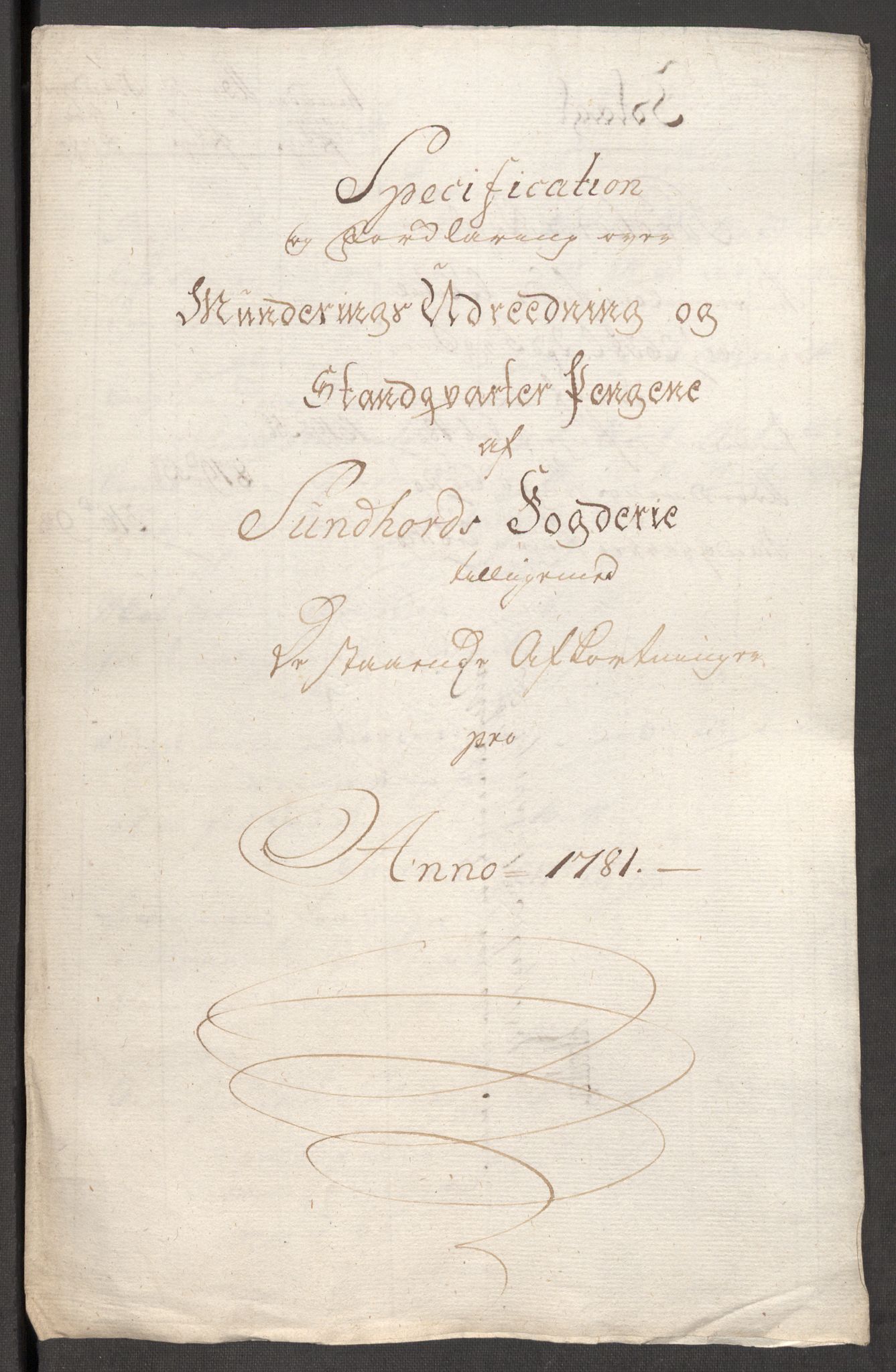 Rentekammeret inntil 1814, Reviderte regnskaper, Fogderegnskap, RA/EA-4092/R48/L3097: Fogderegnskap Sunnhordland og Hardanger, 1781, p. 54