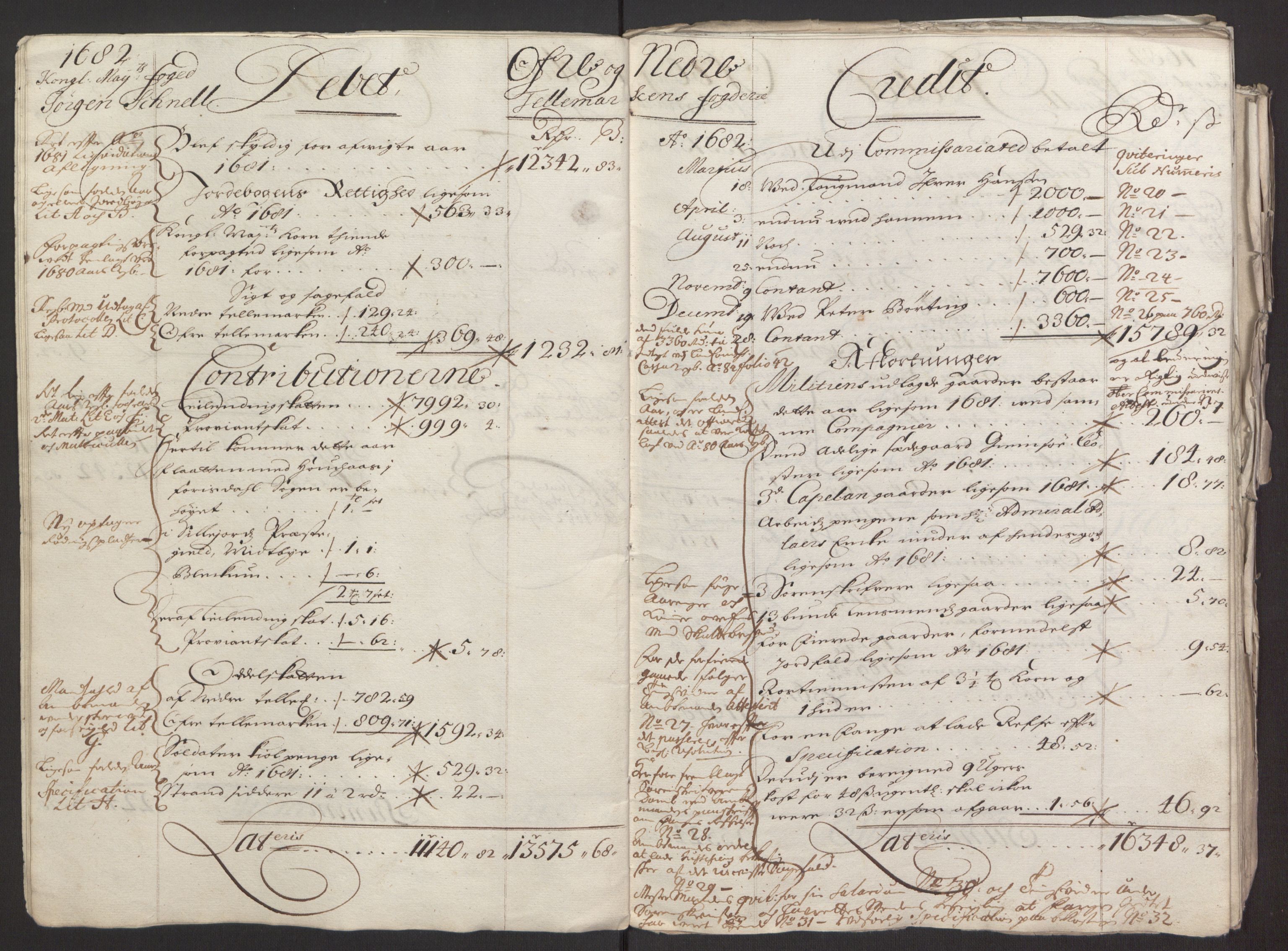 Rentekammeret inntil 1814, Reviderte regnskaper, Fogderegnskap, RA/EA-4092/R35/L2075: Fogderegnskap Øvre og Nedre Telemark, 1680-1684, p. 12
