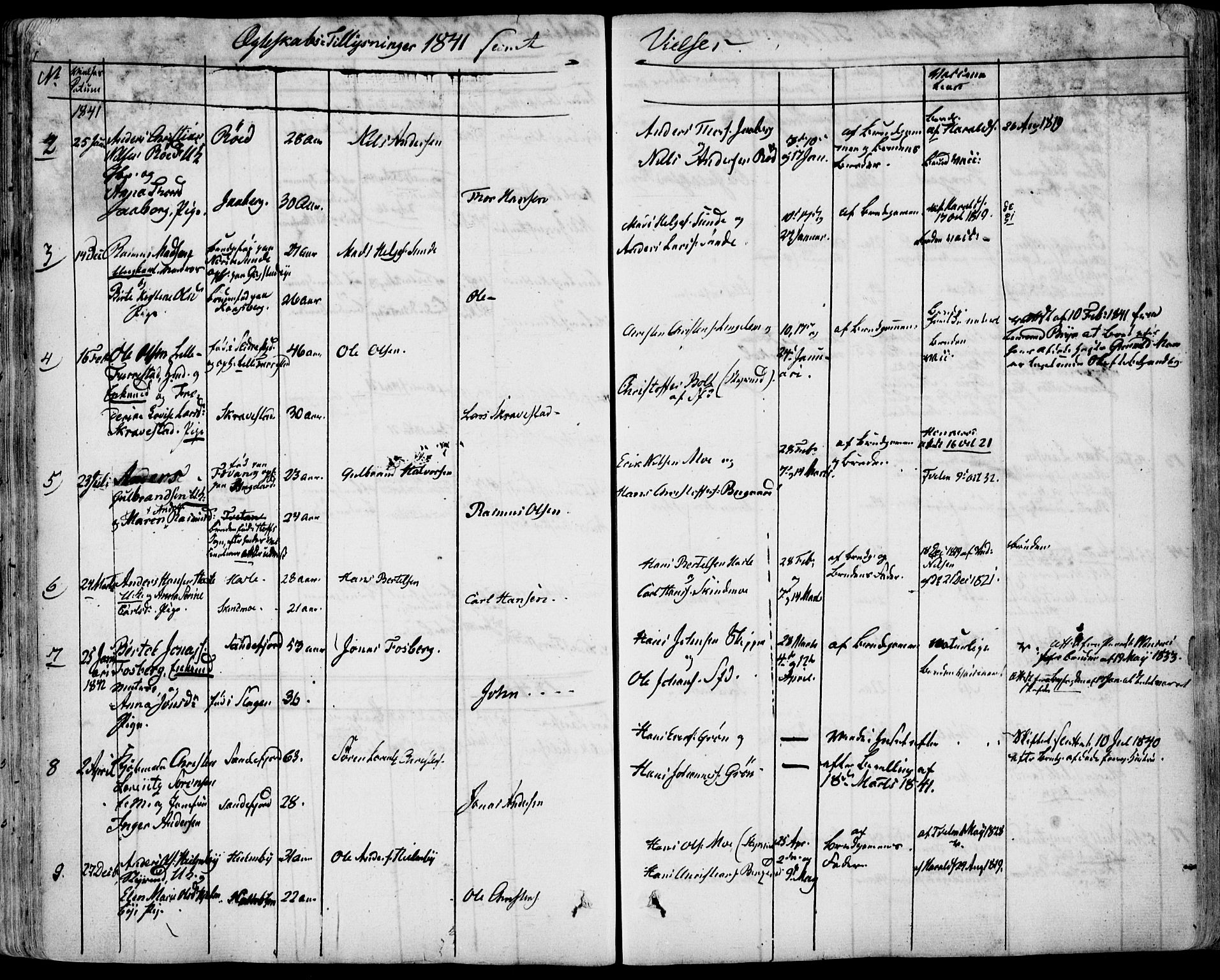 Sandar kirkebøker, SAKO/A-243/F/Fa/L0005: Parish register (official) no. 5, 1832-1847, p. 622-623