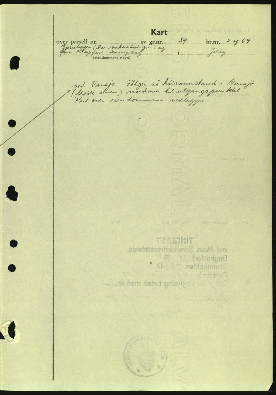 Moss sorenskriveri, SAO/A-10168: Mortgage book no. A5, 1938-1939, Diary no: : 2510/1938