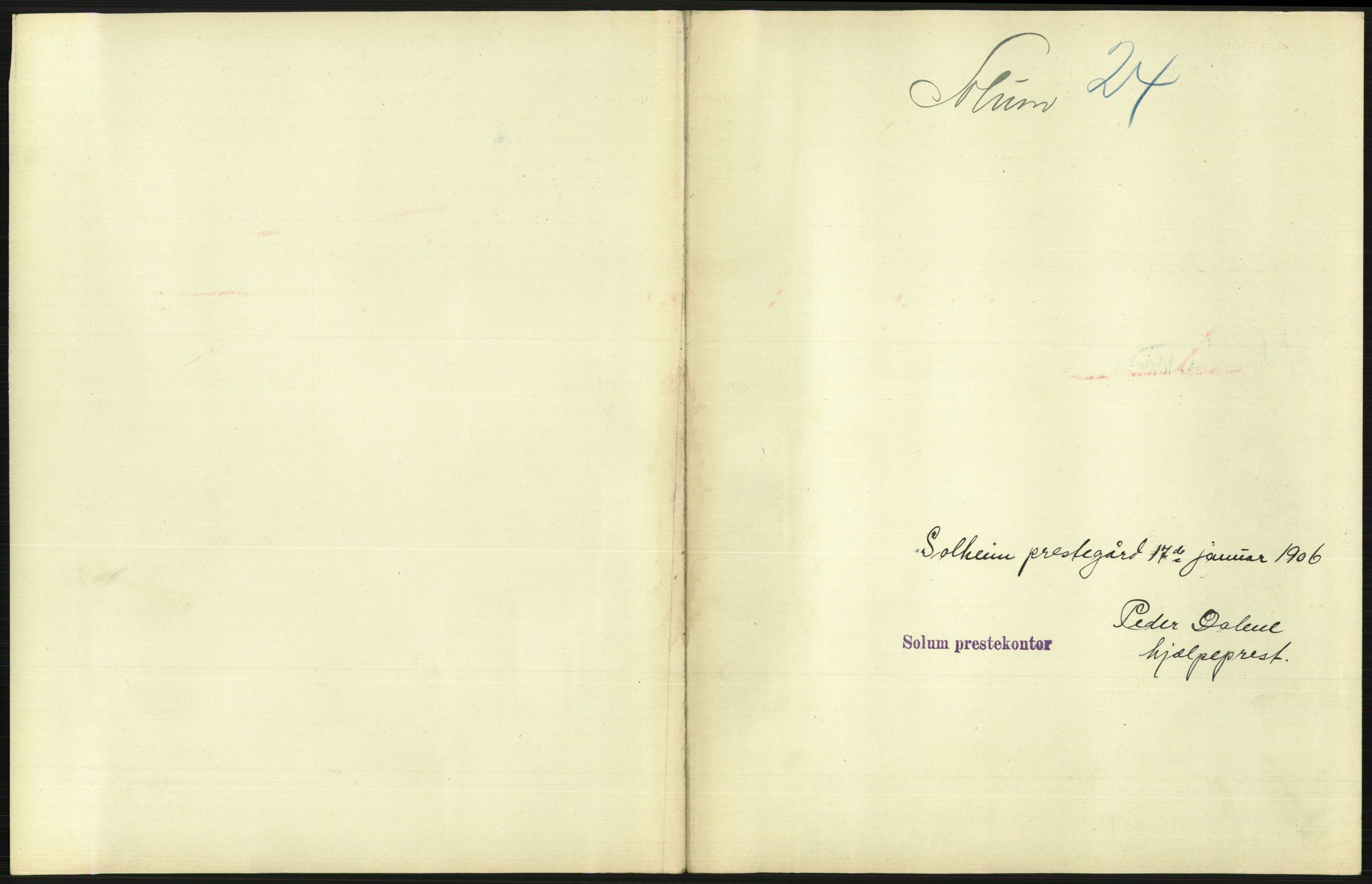 Statistisk sentralbyrå, Sosiodemografiske emner, Befolkning, RA/S-2228/D/Df/Dfa/Dfac/L0017: Bratsberg amt: Døde, dødfødte, gifte. Bygder., 1905, p. 431