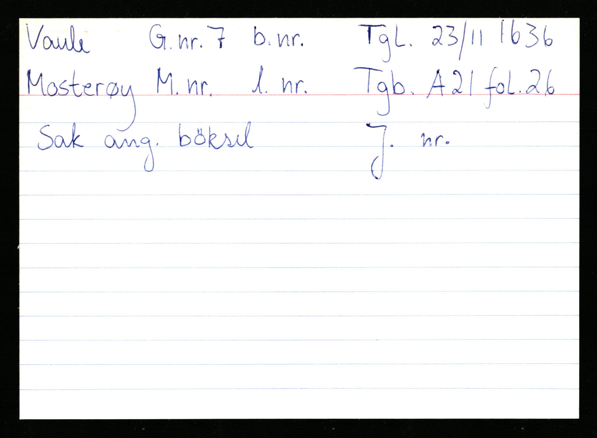 Statsarkivet i Stavanger, AV/SAST-A-101971/03/Y/Ym/L0065: Åstedskort sortert etter gårdsnavn: Vatland - Vervig, 1600-1950, p. 183