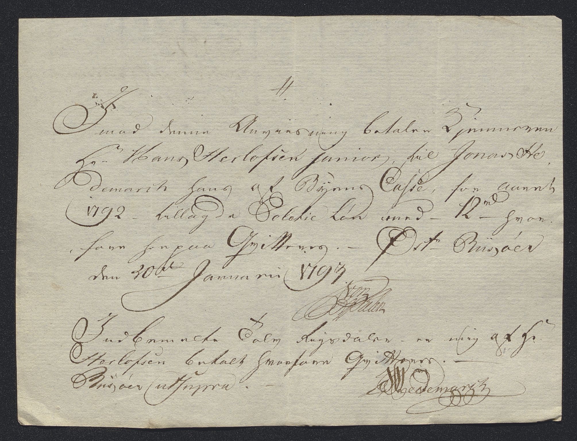 Danske Kanselli 1800-1814, AV/RA-EA-3024/K/Kk/Kka/Kkac/L0234: Kjøpstadregnskap Øster Risør, 1791-1795, p. 166