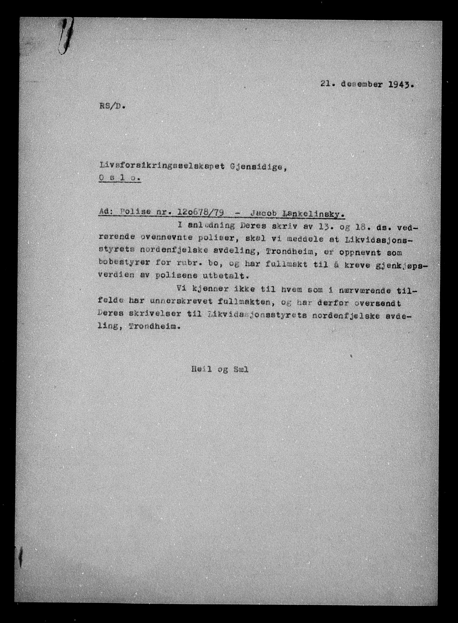 Justisdepartementet, Tilbakeføringskontoret for inndratte formuer, AV/RA-S-1564/H/Hc/Hca/L0903: --, 1945-1947, p. 65