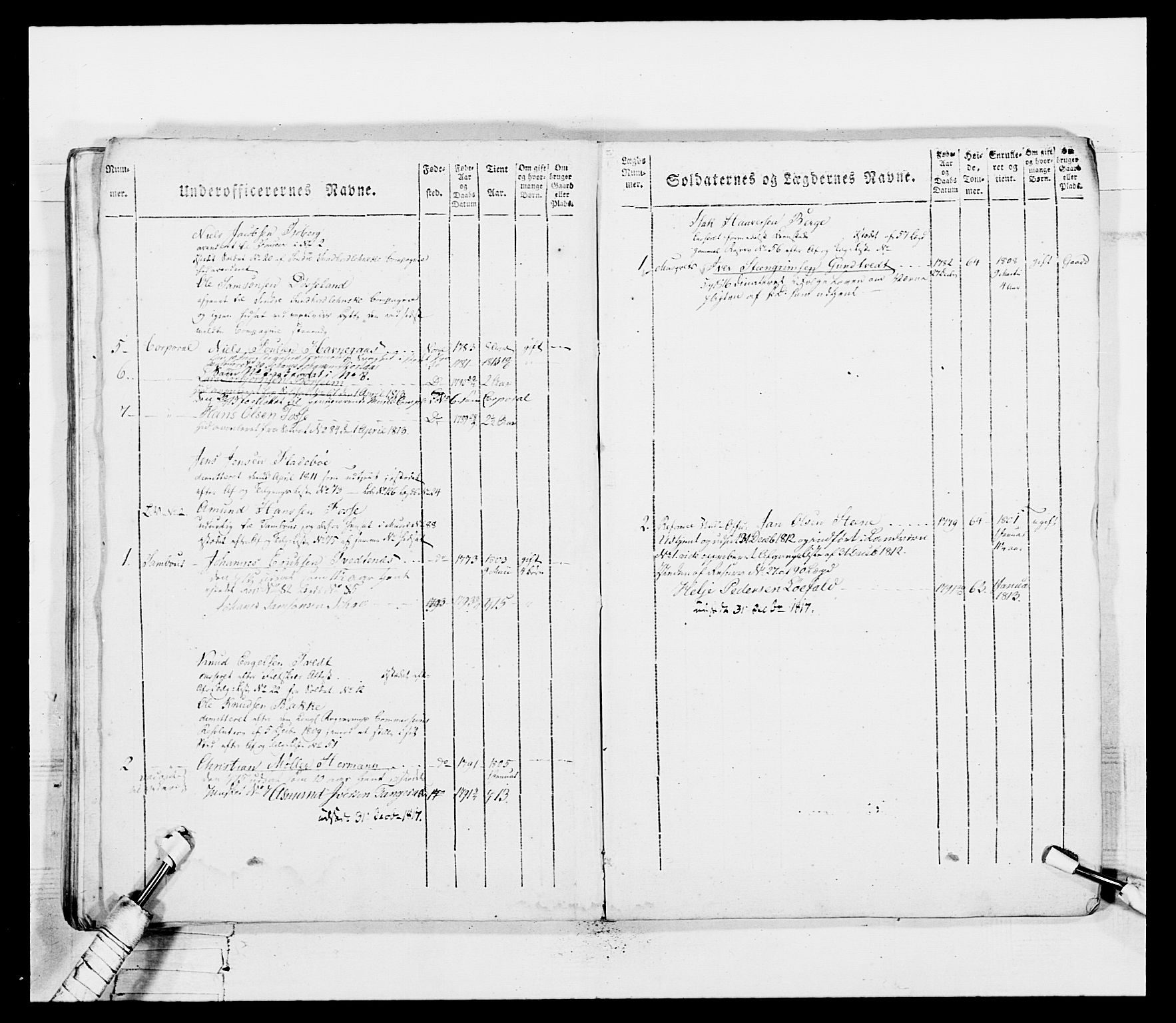 Generalitets- og kommissariatskollegiet, Det kongelige norske kommissariatskollegium, RA/EA-5420/E/Eh/L0099: Bergenhusiske nasjonale infanteriregiment, 1812, p. 284