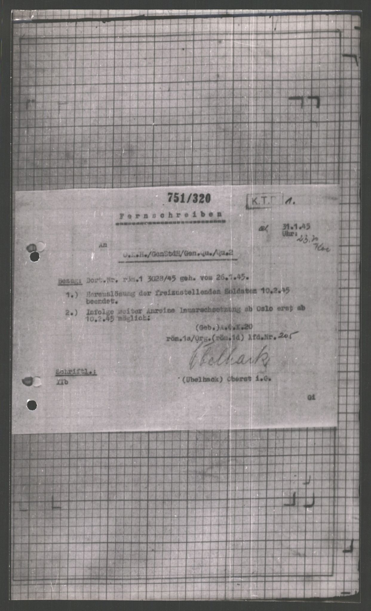 Forsvarets Overkommando. 2 kontor. Arkiv 11.4. Spredte tyske arkivsaker, AV/RA-RAFA-7031/D/Dar/Dara/L0002: Krigsdagbøker for 20. Gebirgs-Armee-Oberkommando (AOK 20), 1945, p. 366