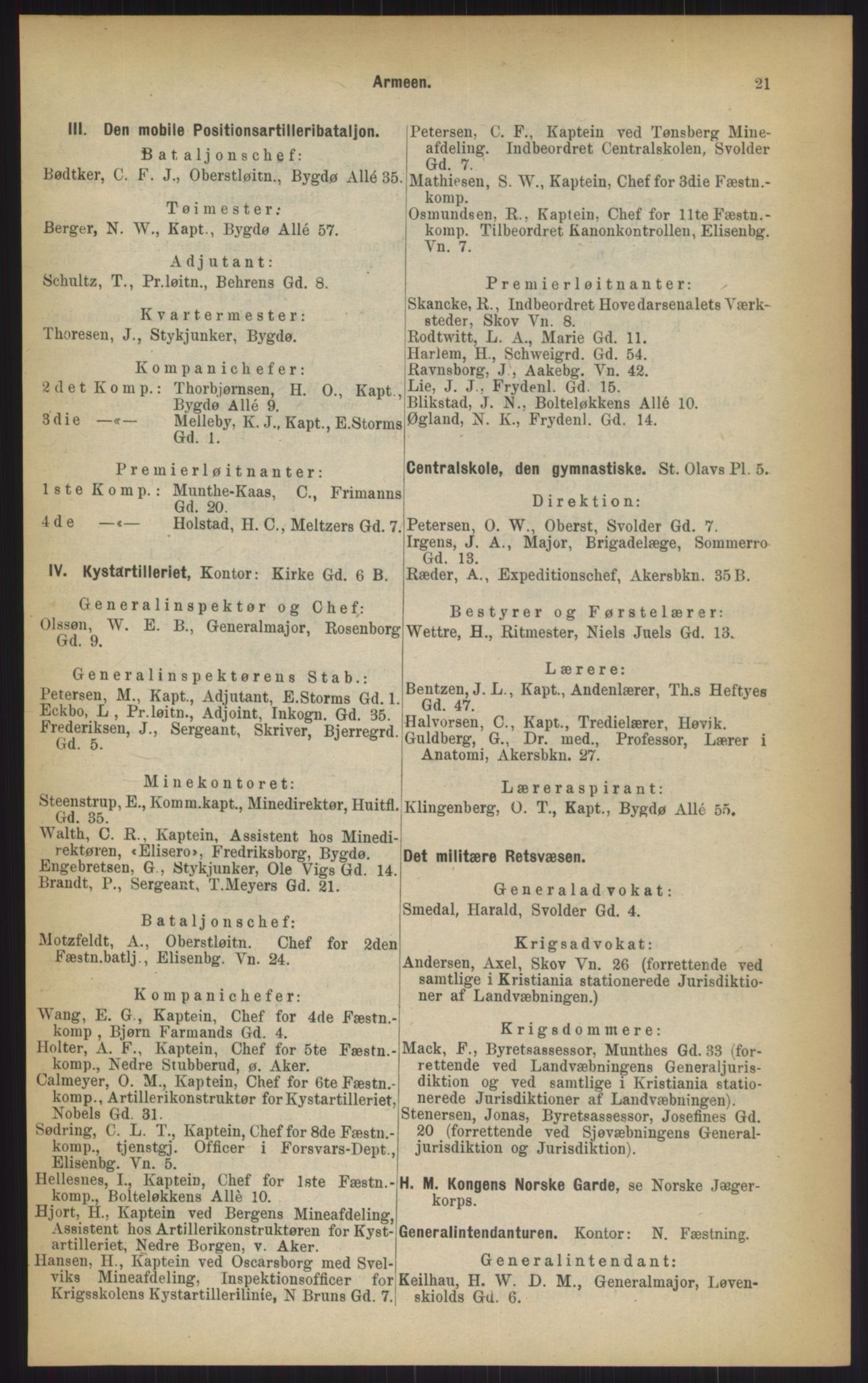 Kristiania/Oslo adressebok, PUBL/-, 1903, p. 21