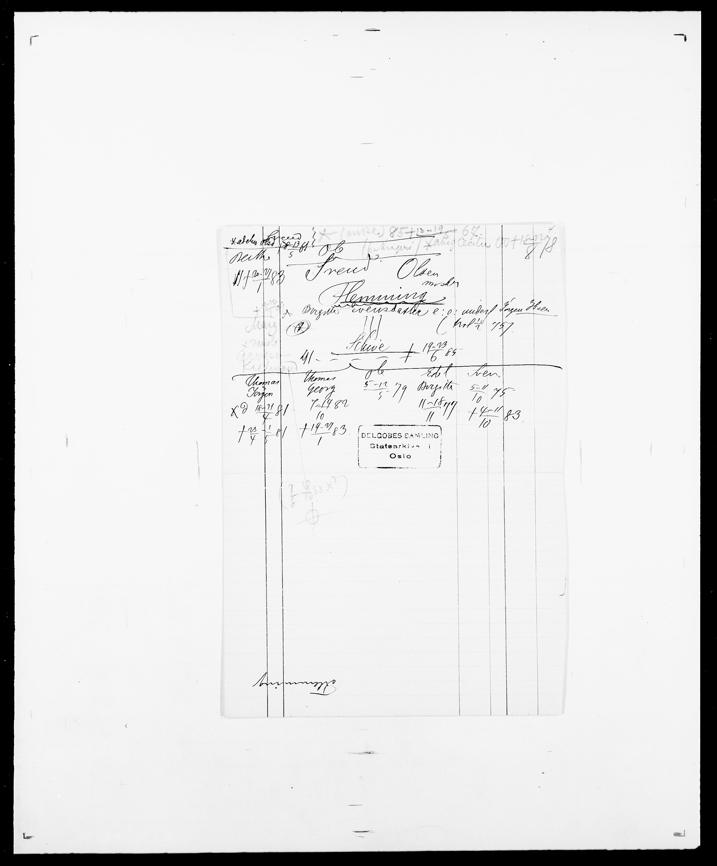 Delgobe, Charles Antoine - samling, SAO/PAO-0038/D/Da/L0011: Fahlander - Flood, Flod, p. 624