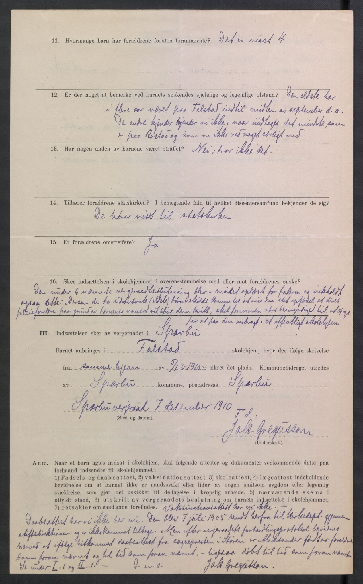 Falstad skolehjem, RA/S-1676/E/Eb/L0010: Elevmapper løpenr. 210-239, 1910-1917, p. 324