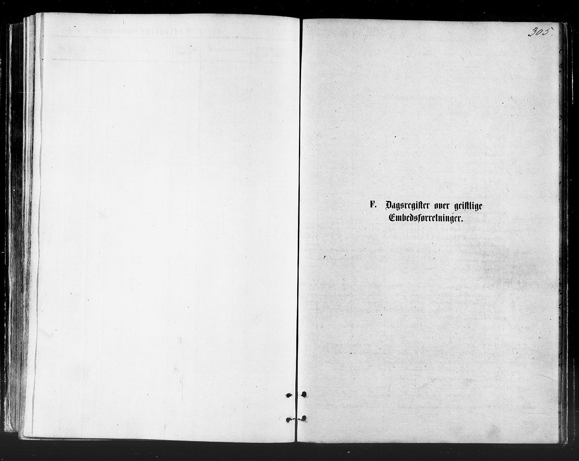Vadsø sokneprestkontor, SATØ/S-1325/H/Ha/L0005kirke: Parish register (official) no. 5, 1873-1884, p. 305