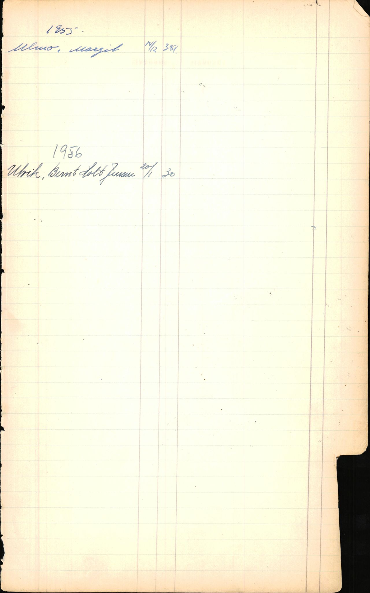 Byfogd og Byskriver i Bergen, SAB/A-3401/06/06Nb/L0006: Register til dødsfalljournaler, 1942-1956, p. 299