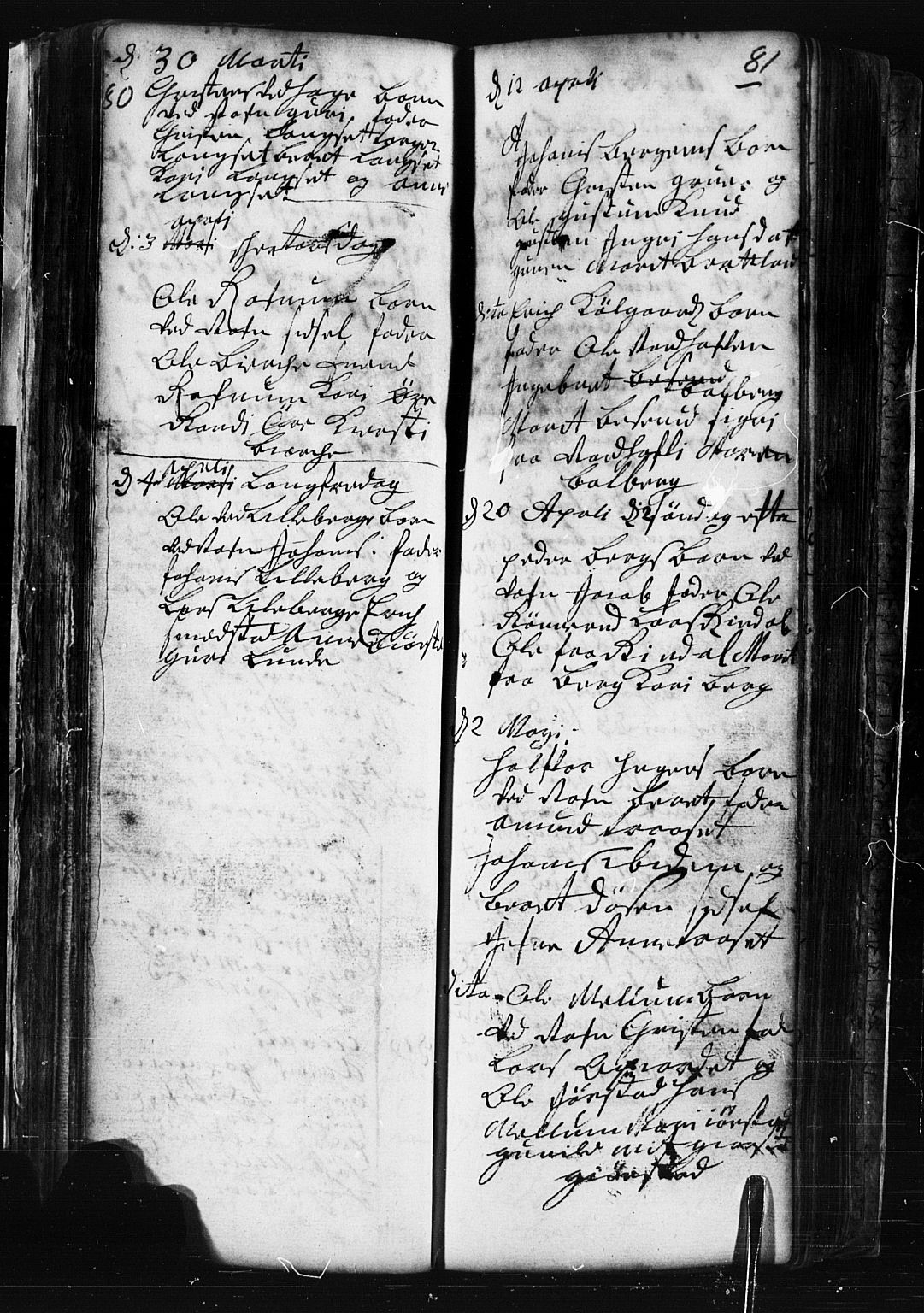 Fåberg prestekontor, AV/SAH-PREST-086/H/Ha/Hab/L0001: Parish register (copy) no. 1, 1727-1767, p. 80-81