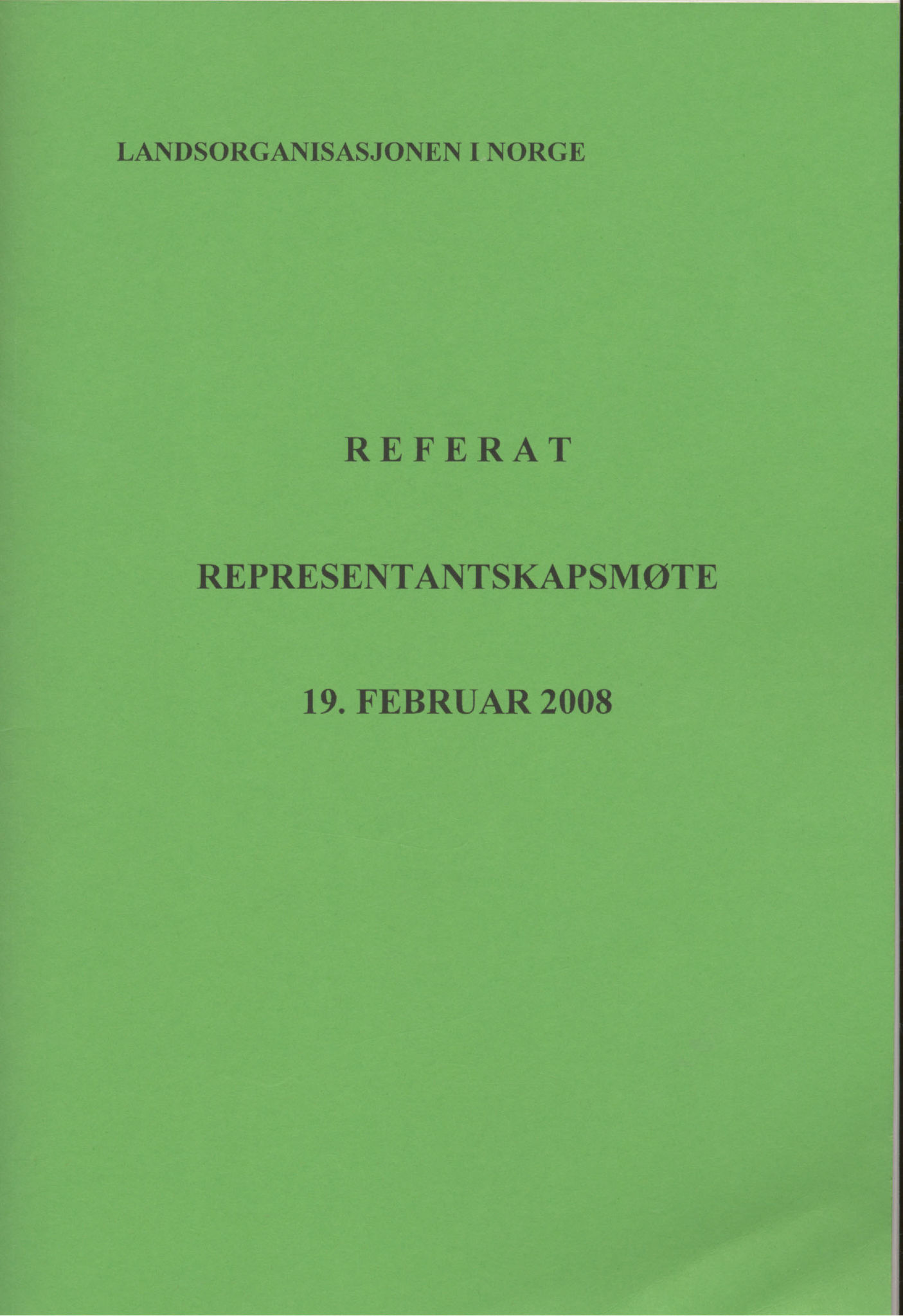 Landsorganisasjonen i Norge, AAB/ARK-1579, 1993-2008, p. 941
