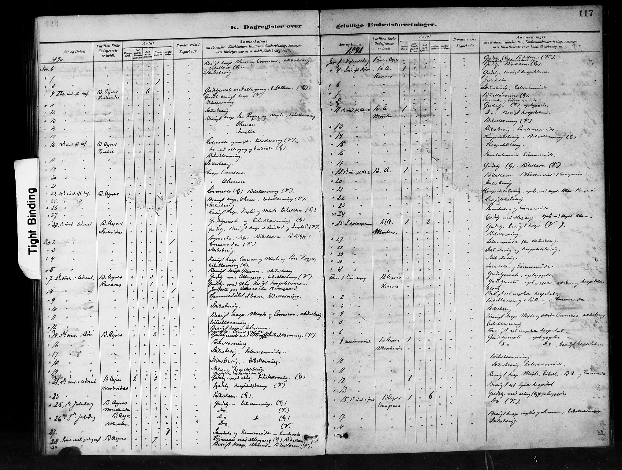Den norske sjømannsmisjon i utlandet/Syd-Amerika (Buenos Aires m.fl.), SAB/SAB/PA-0118/H/Ha/L0001: Parish register (official) no. A 1, 1888-1898, p. 117