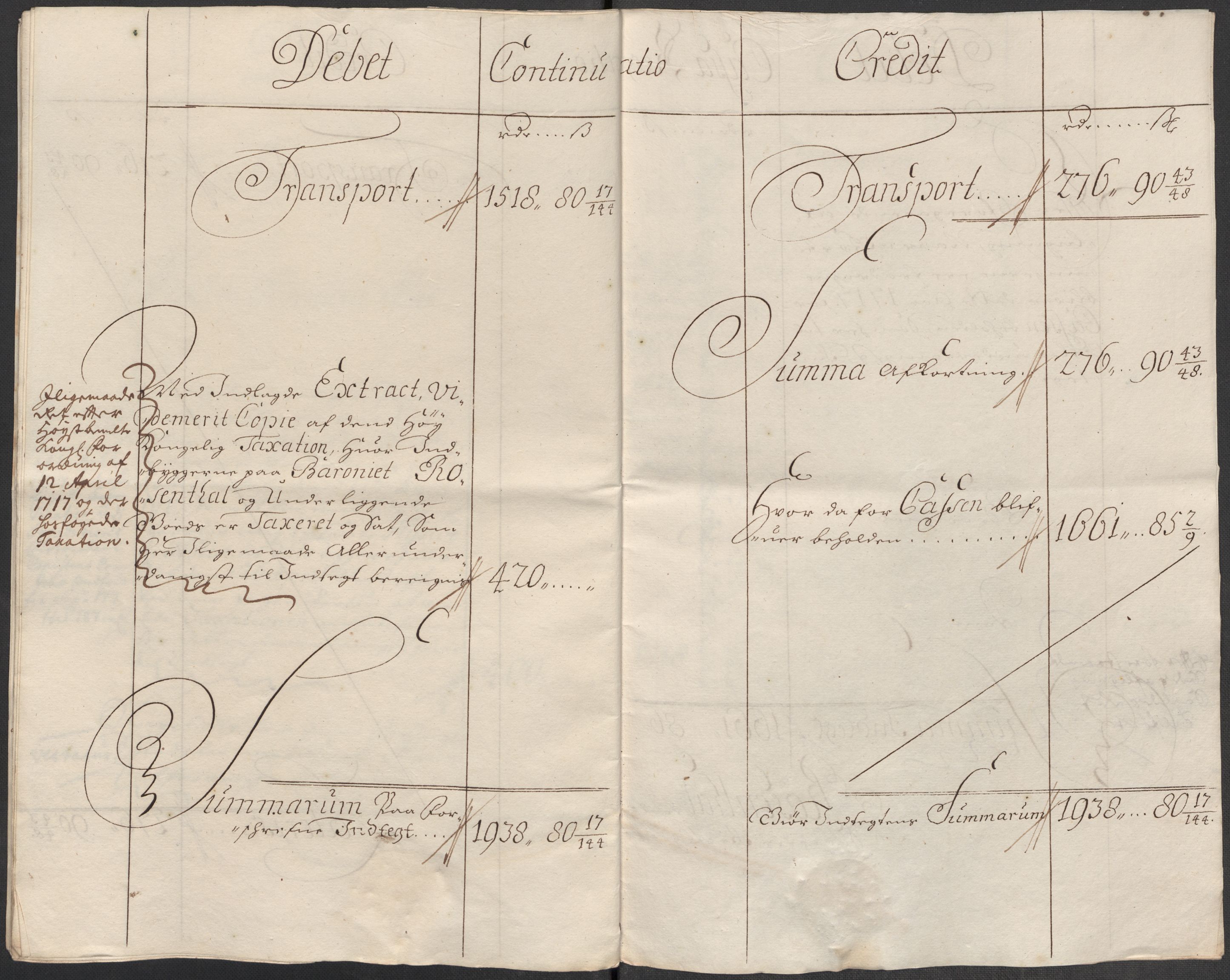 Rentekammeret inntil 1814, Reviderte regnskaper, Fogderegnskap, AV/RA-EA-4092/R49/L3139: Fogderegnskap Rosendal Baroni, 1715-1717, p. 210