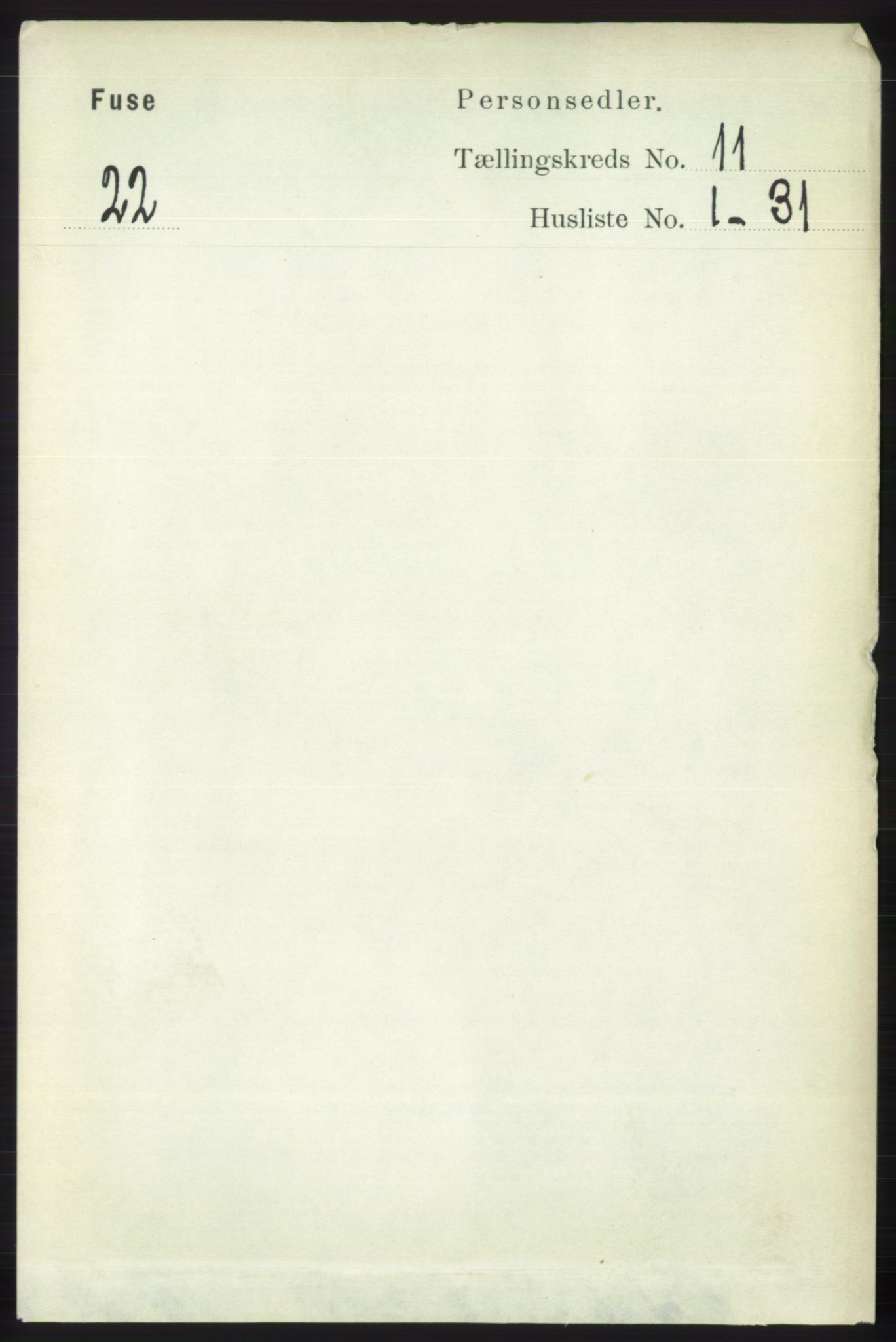 RA, 1891 census for 1241 Fusa, 1891, p. 2117