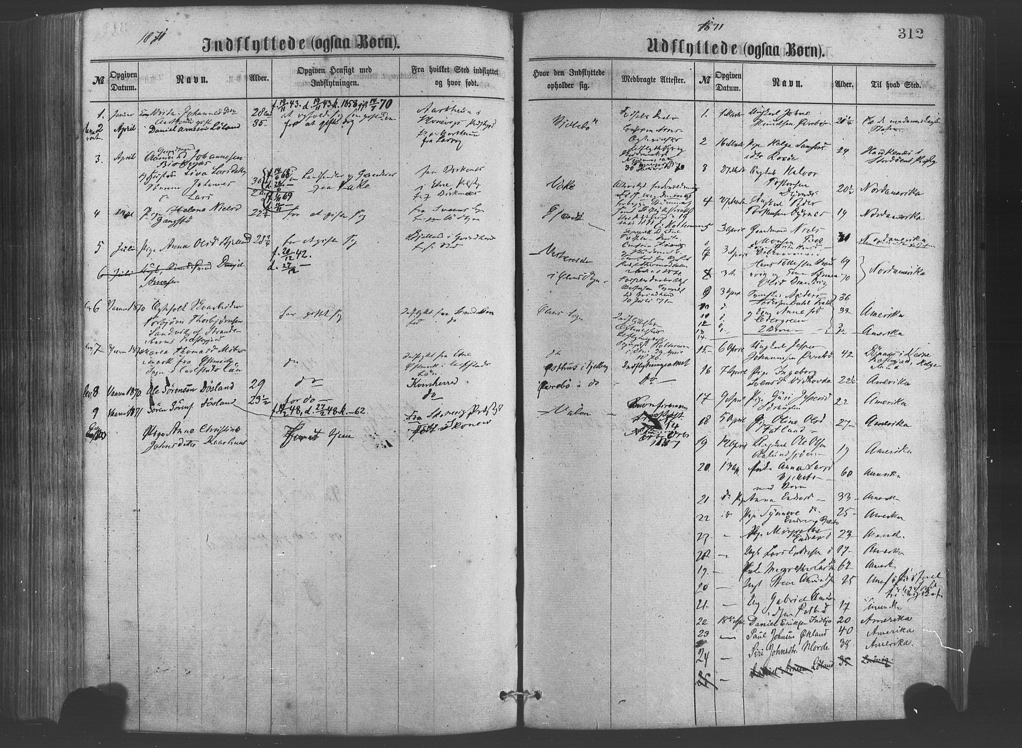 Fjelberg sokneprestembete, SAB/A-75201/H/Haa: Parish register (official) no. A 8, 1866-1879, p. 312