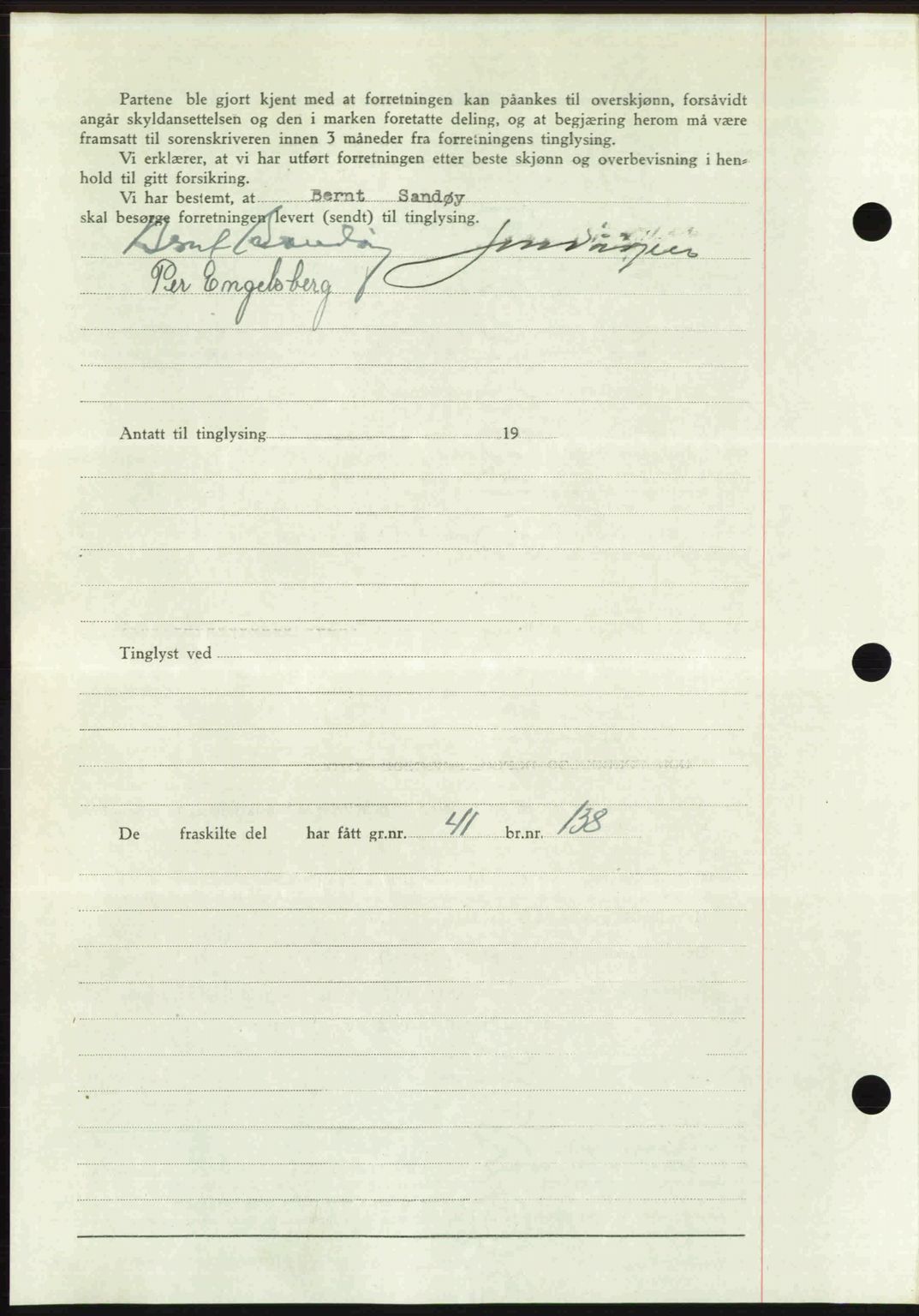 Romsdal sorenskriveri, AV/SAT-A-4149/1/2/2C: Mortgage book no. A22, 1947-1947, Diary no: : 201/1947