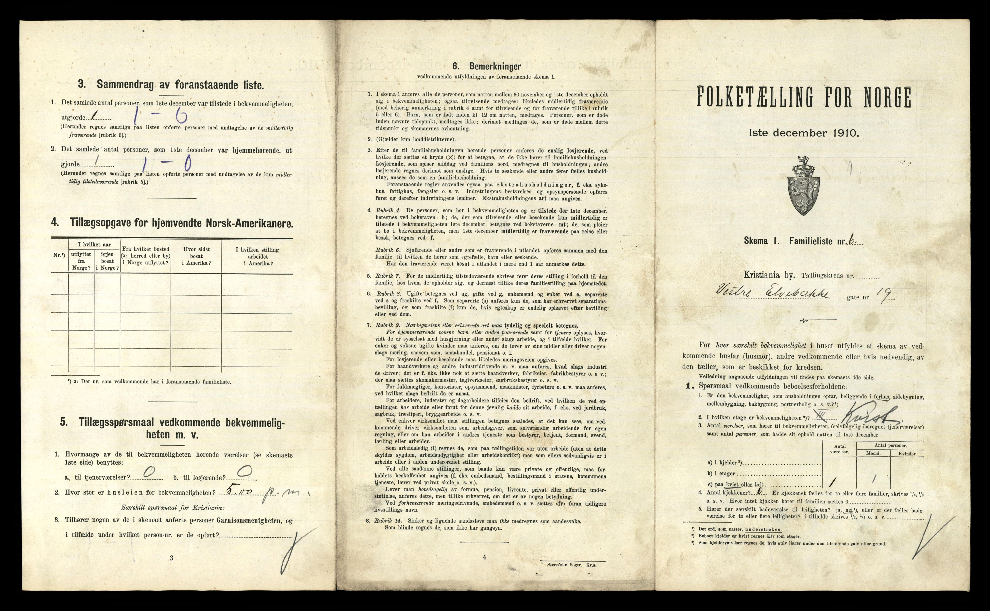 RA, 1910 census for Kristiania, 1910, p. 118191