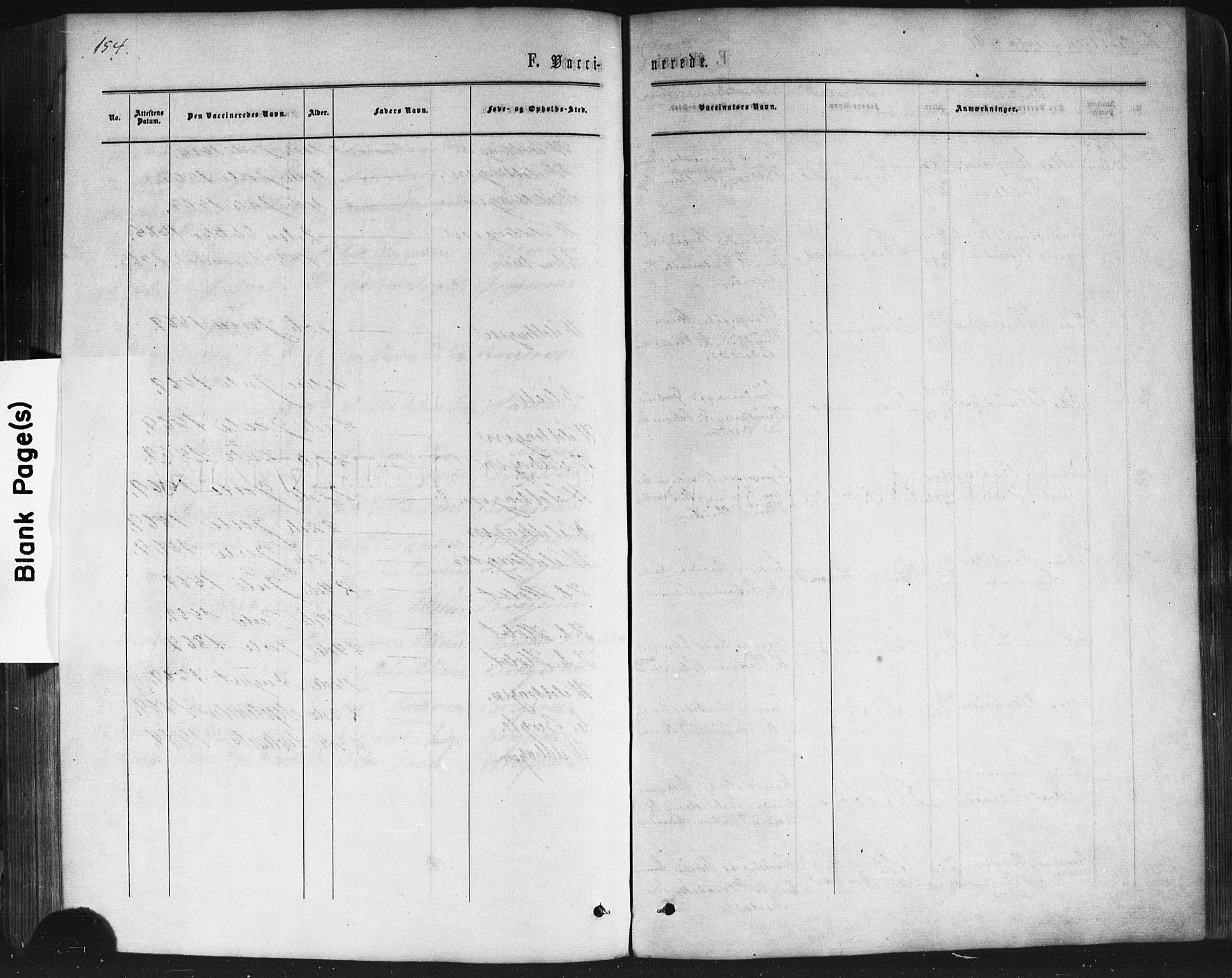 Bragernes kirkebøker, AV/SAKO-A-6/F/Fc/L0003: Parish register (official) no. III 3, 1865-1874, p. 154