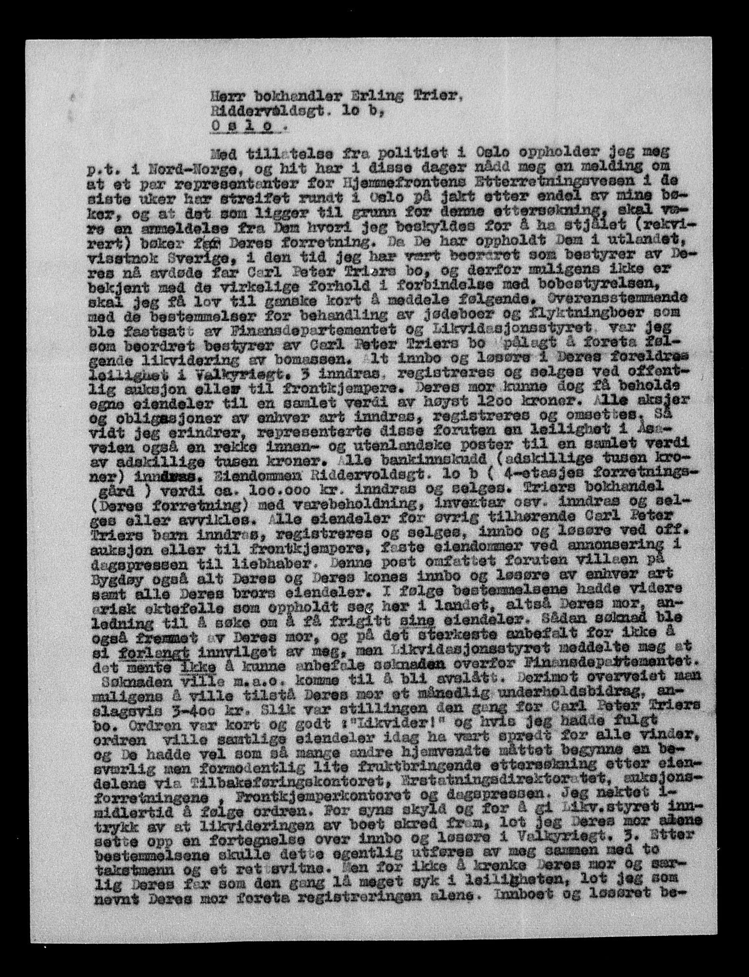 Justisdepartementet, Tilbakeføringskontoret for inndratte formuer, AV/RA-S-1564/H/Hc/Hcc/L0984: --, 1945-1947, p. 199