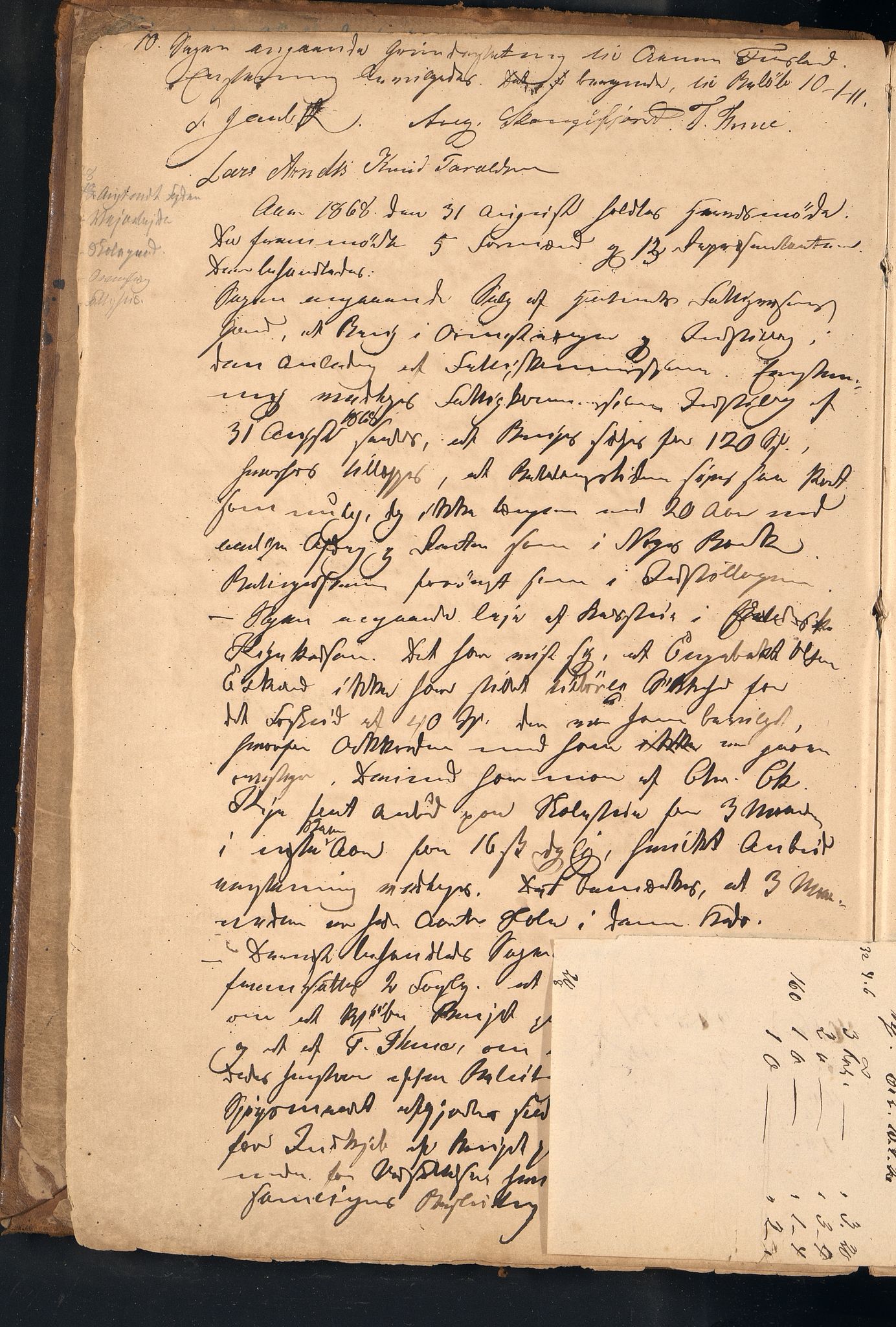 Halse og Harkmark kommune - Formannskapet, ARKSOR/1002HH120/A/L0002: Møtebok (d), 1868-1888